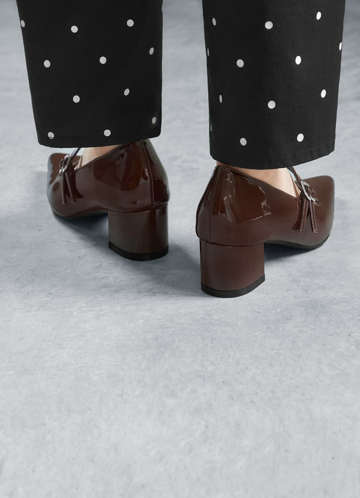 着用イメージ 168cm ダークブラウン