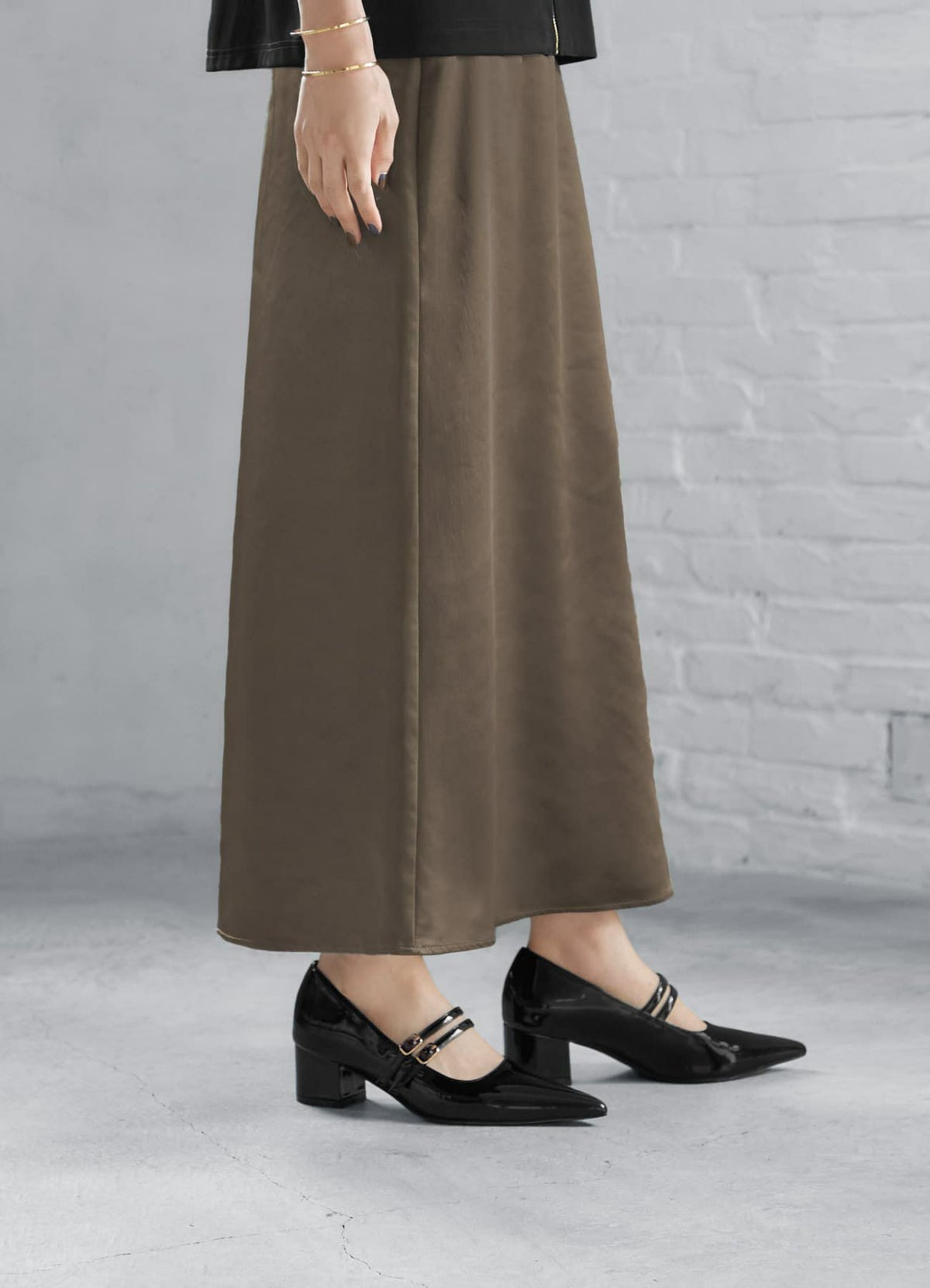 着用イメージ 168cm ブラック