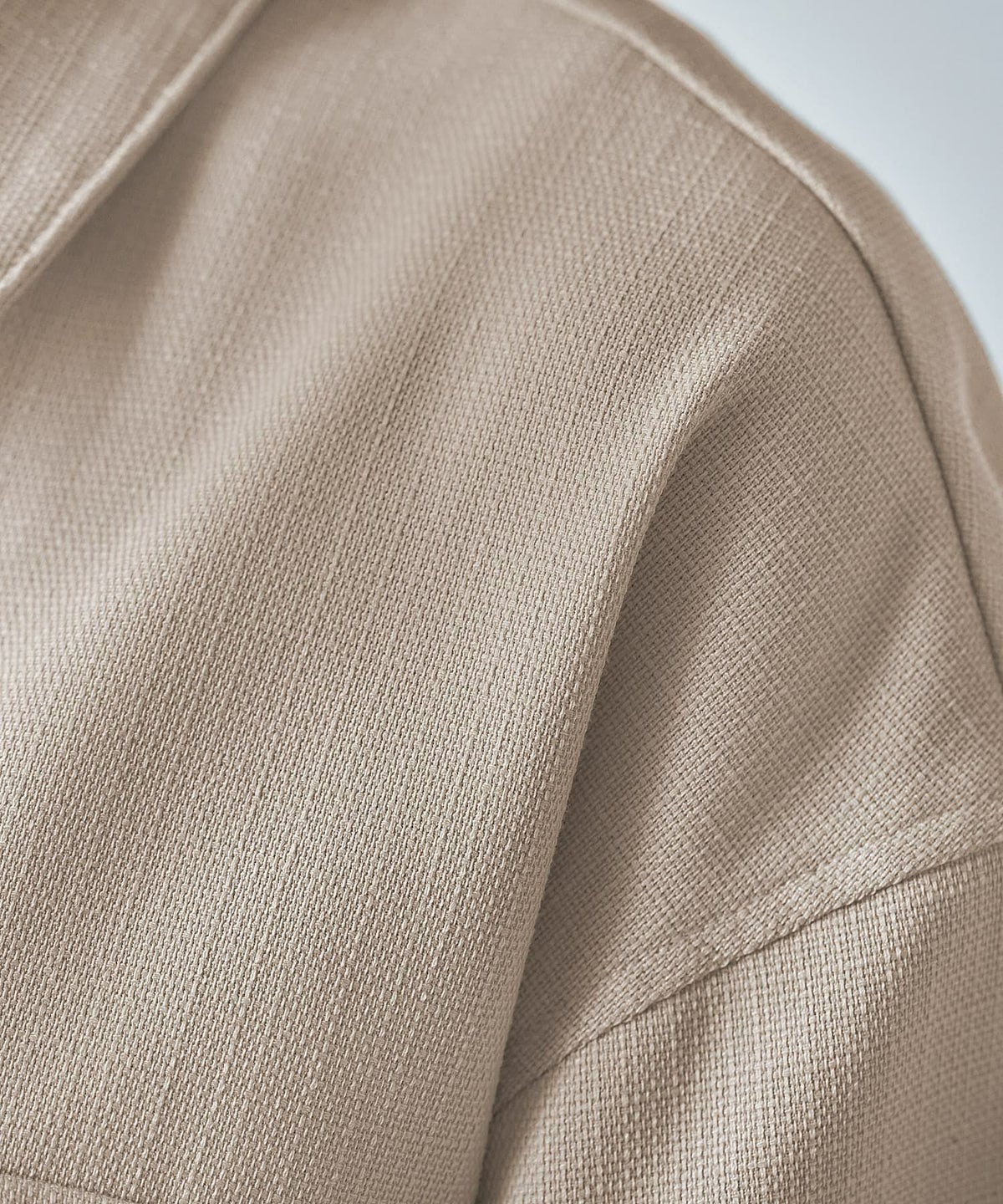 着用イメージ 166cm グレージュ