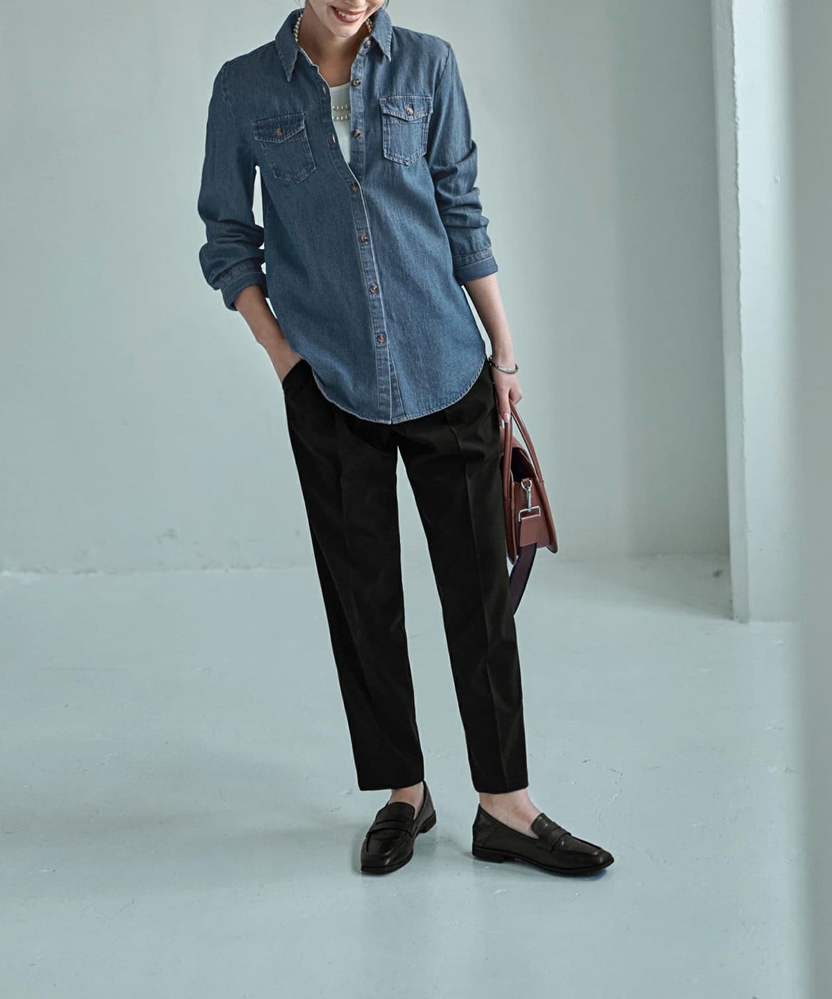 着用イメージ 168㎝　ブルー