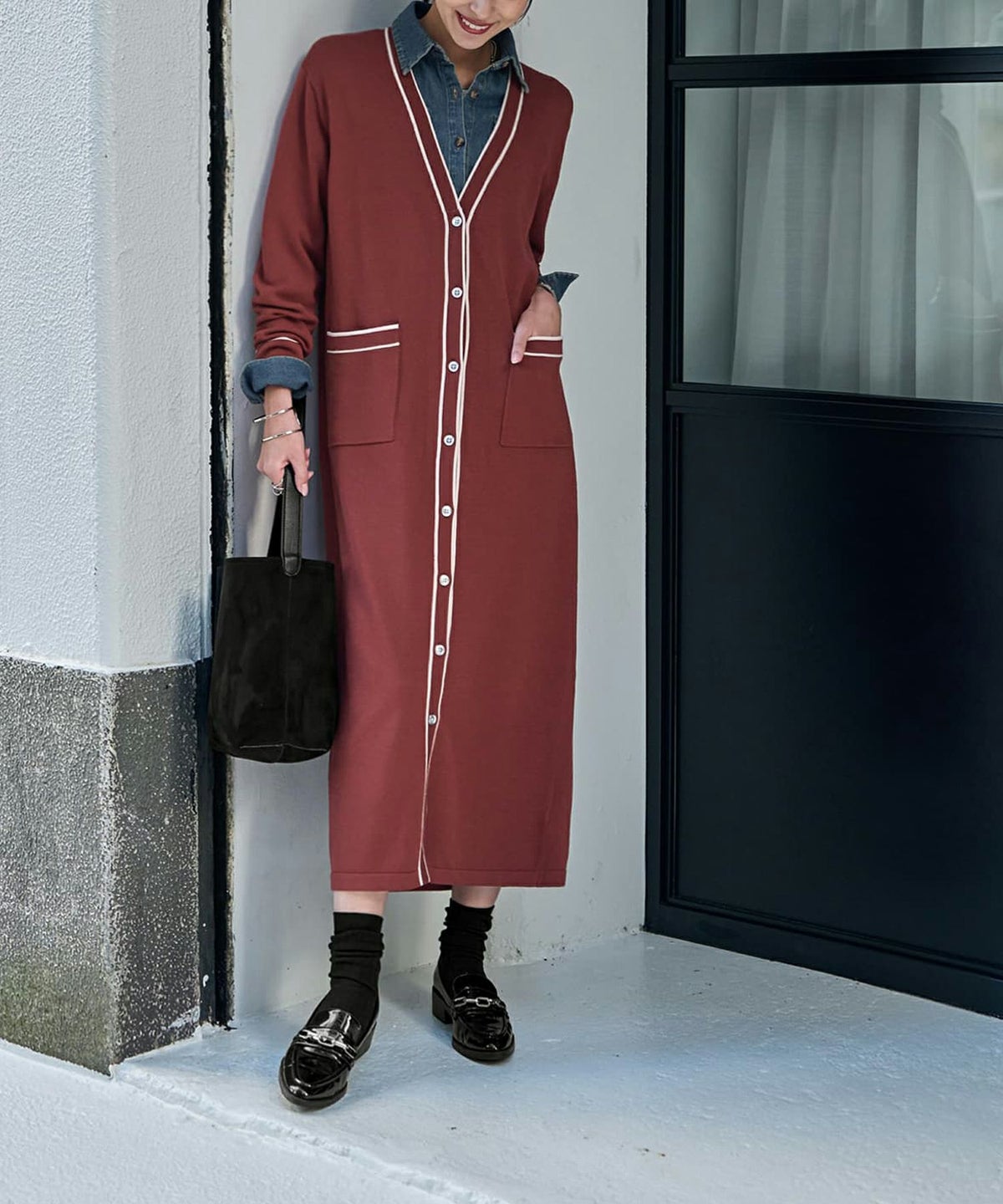 着用イメージ 168㎝　ブルー