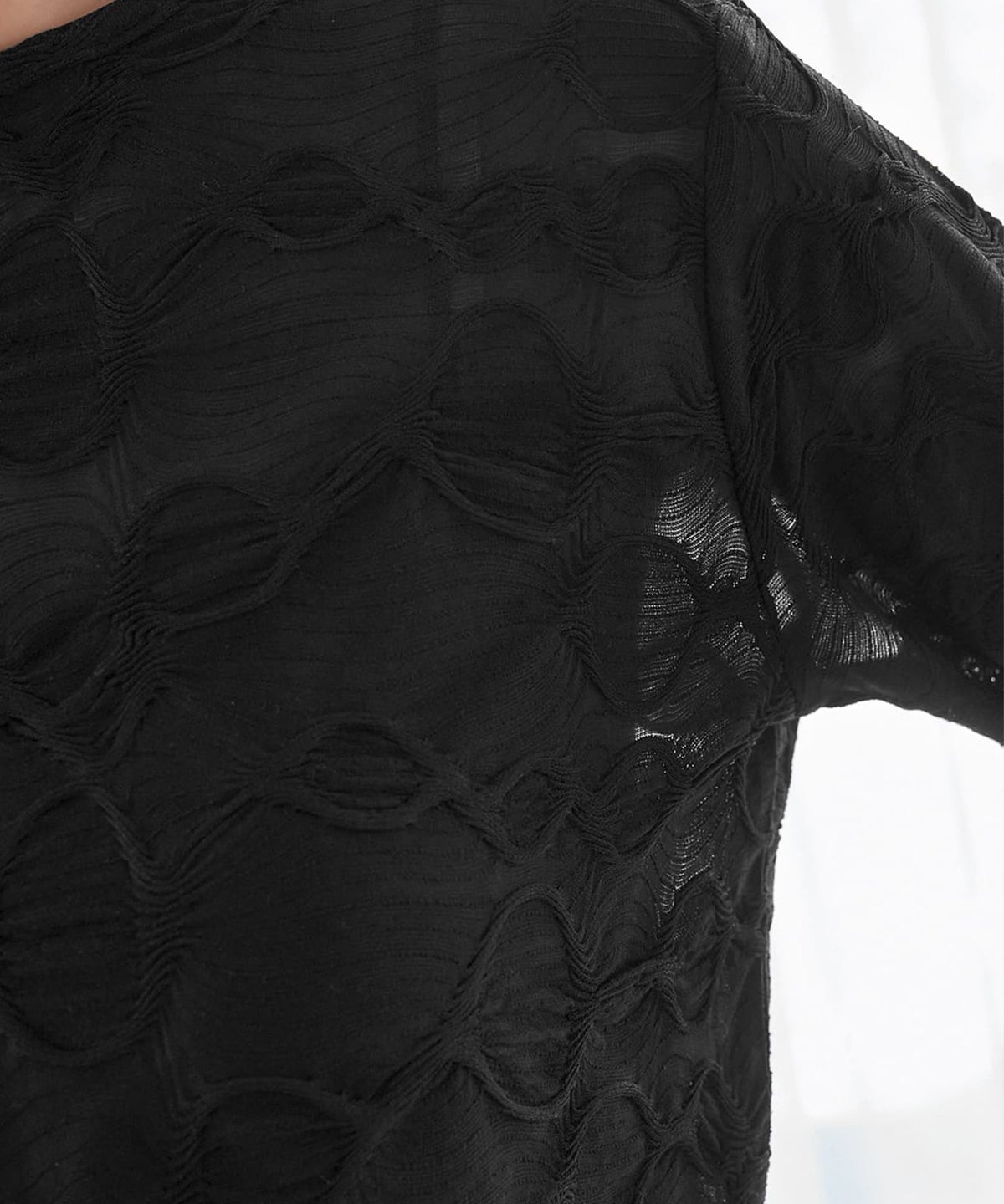 着用イメージ 165cm 着用サイズ S-M ブラック