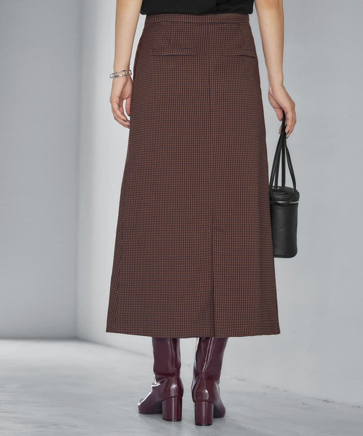 着用イメージ 165cm ブラウンミックス Sサイズ