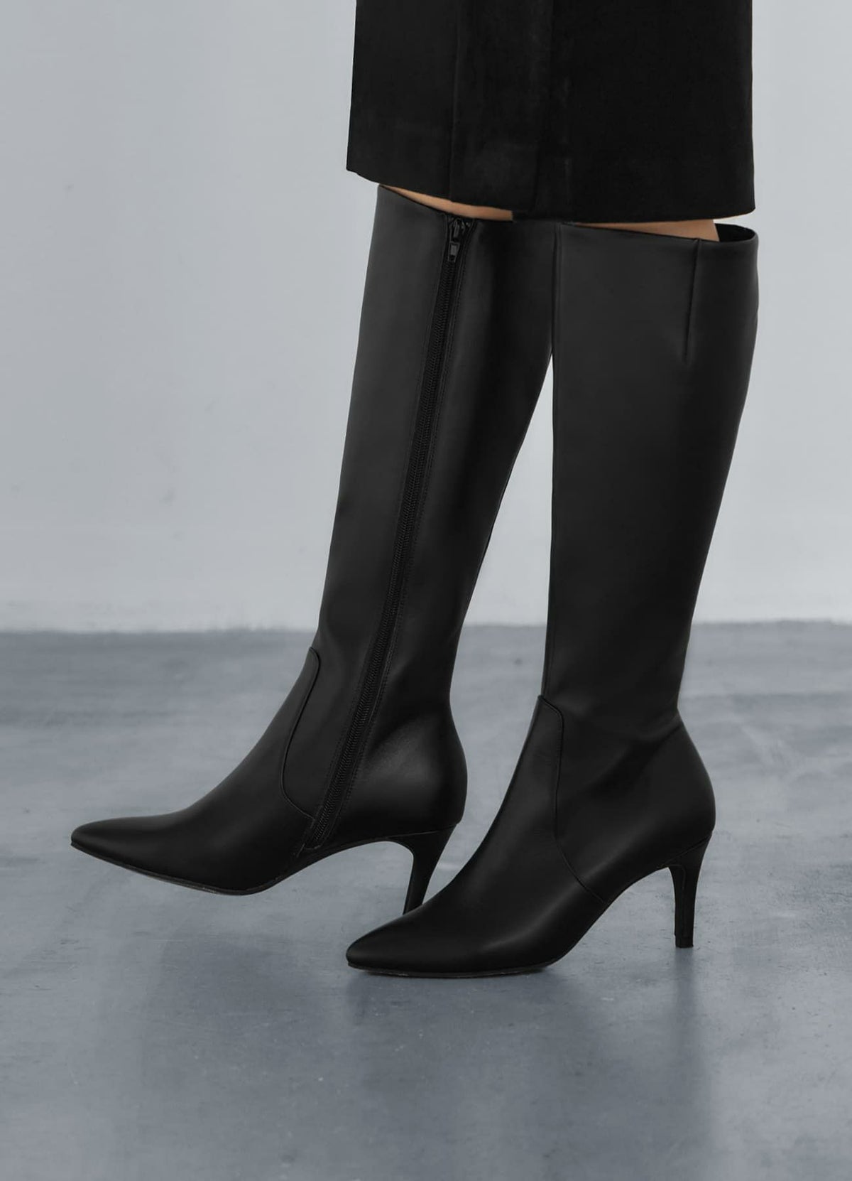 着用イメージ 165cm ブラック