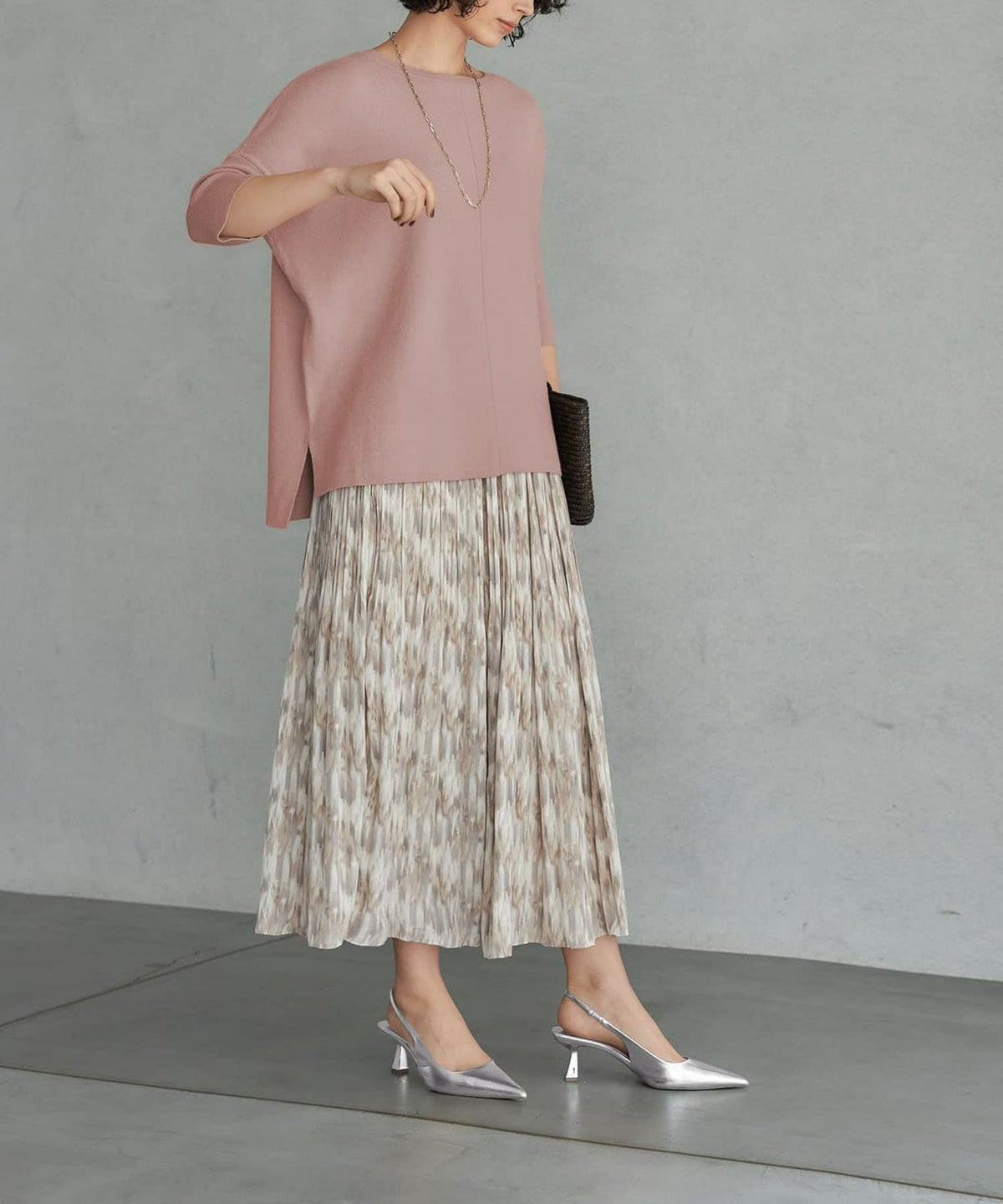 着用イメージ 165cm ピンク