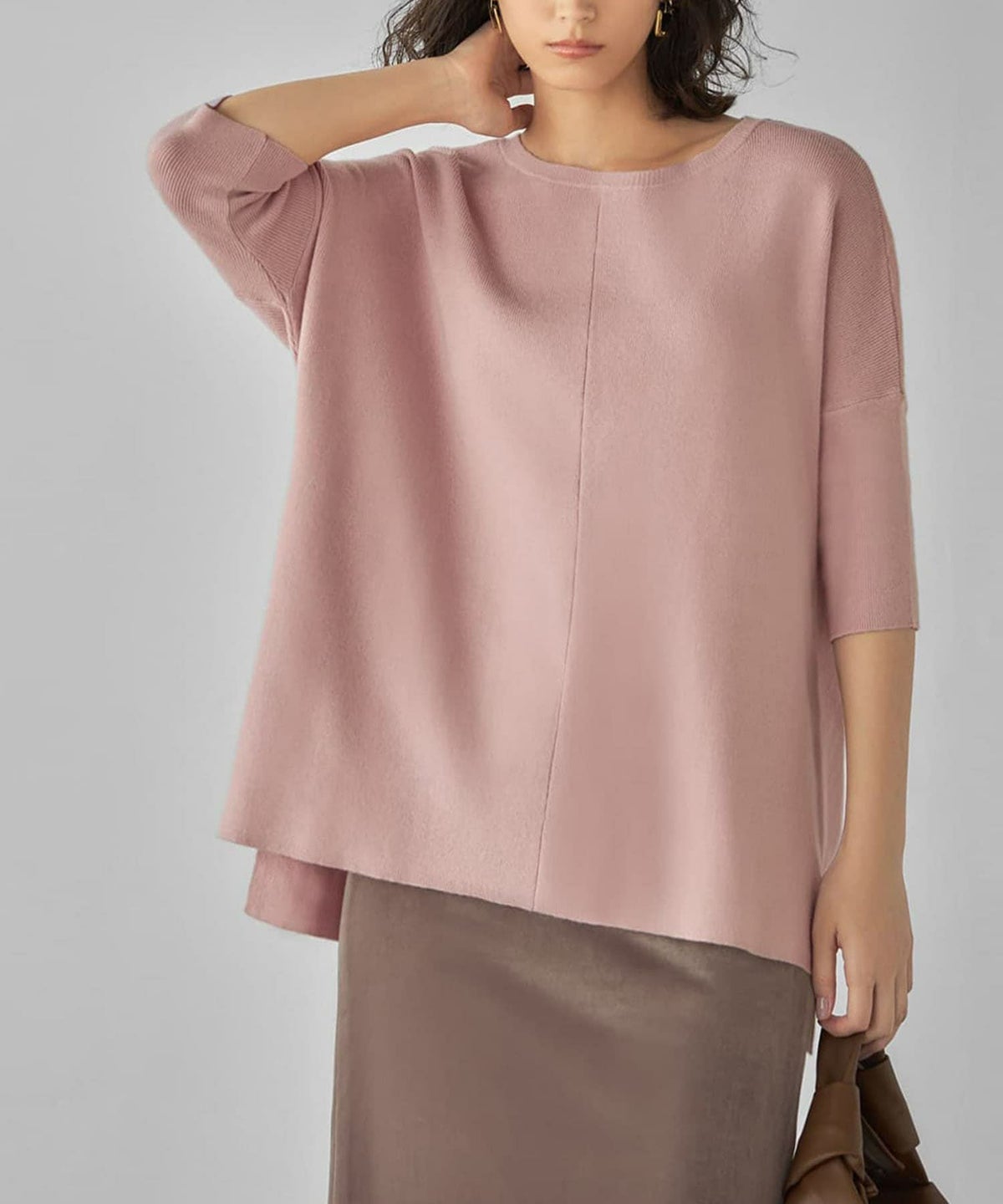 着用イメージ 165cm ピンク