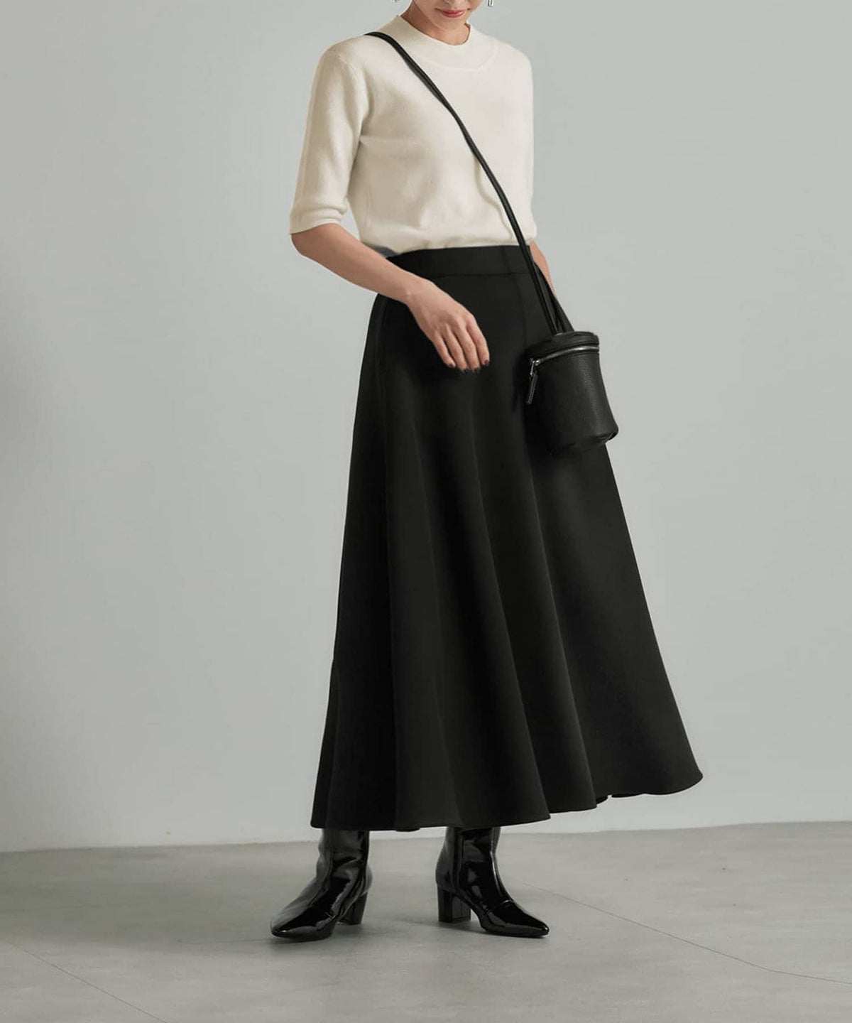 着用イメージ 165cm オフホワイト