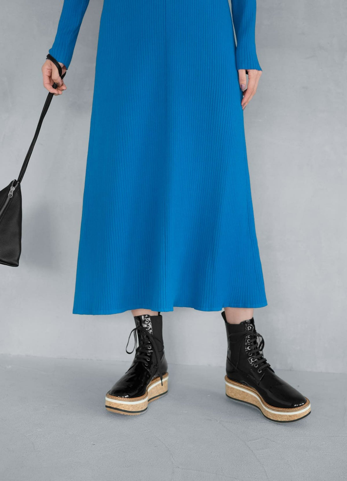 着用イメージ 165cm 着用サイズ 02 トパーズブルー