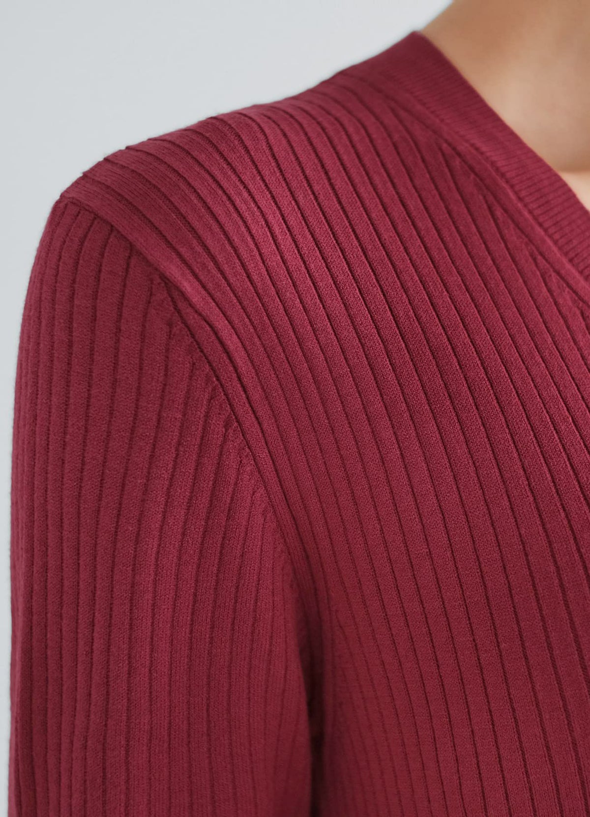 着用イメージ 168cm 着用サイズ 02 ダークレッド