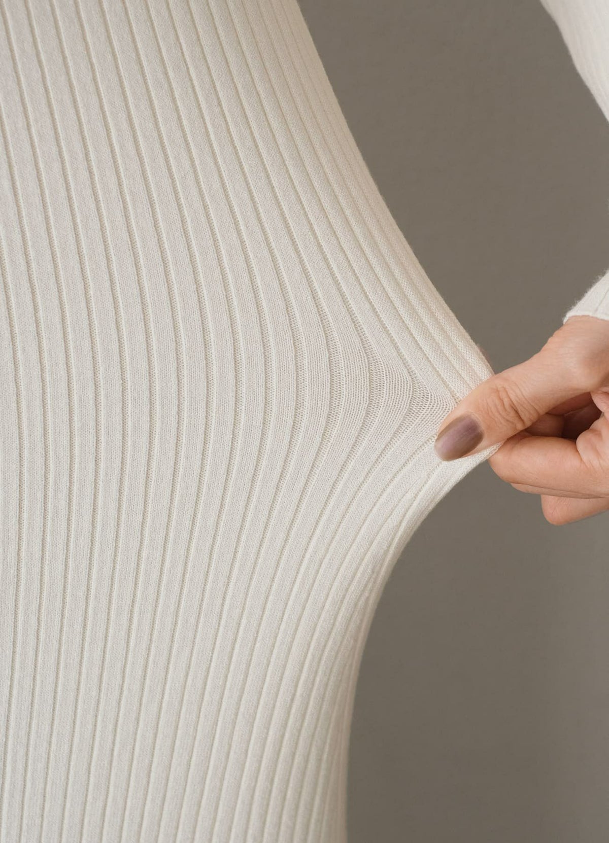 着用イメージ 165cm 着用サイズ 02 アイボリー