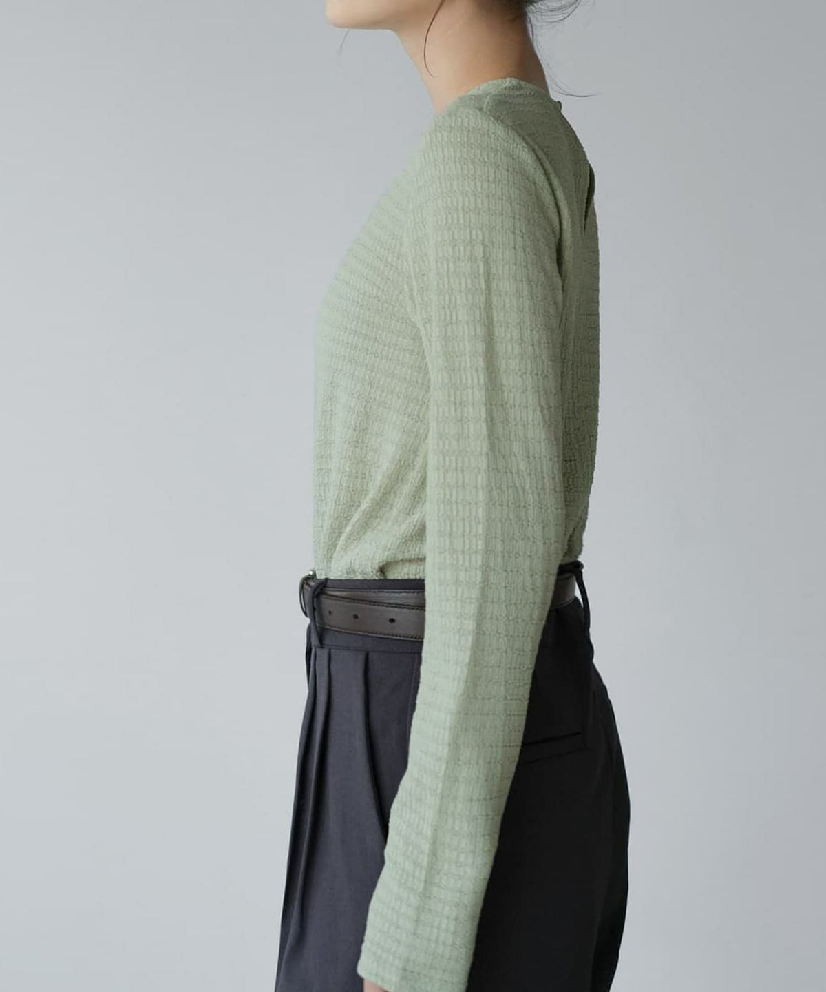 着用イメージ 165cm セージ