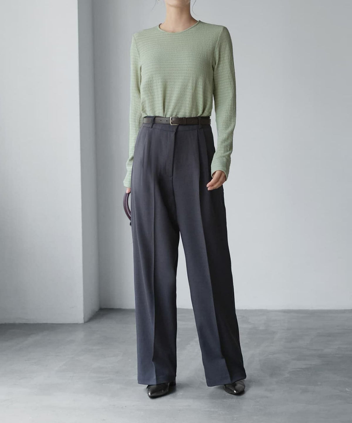着用イメージ 165cm セージ