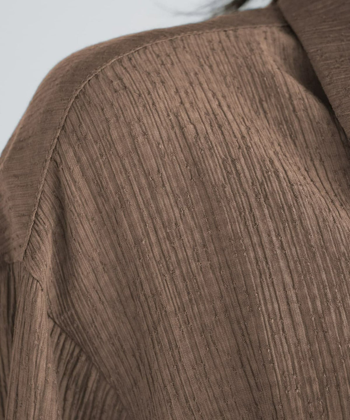 着用イメージ 167cm セピアブラウン