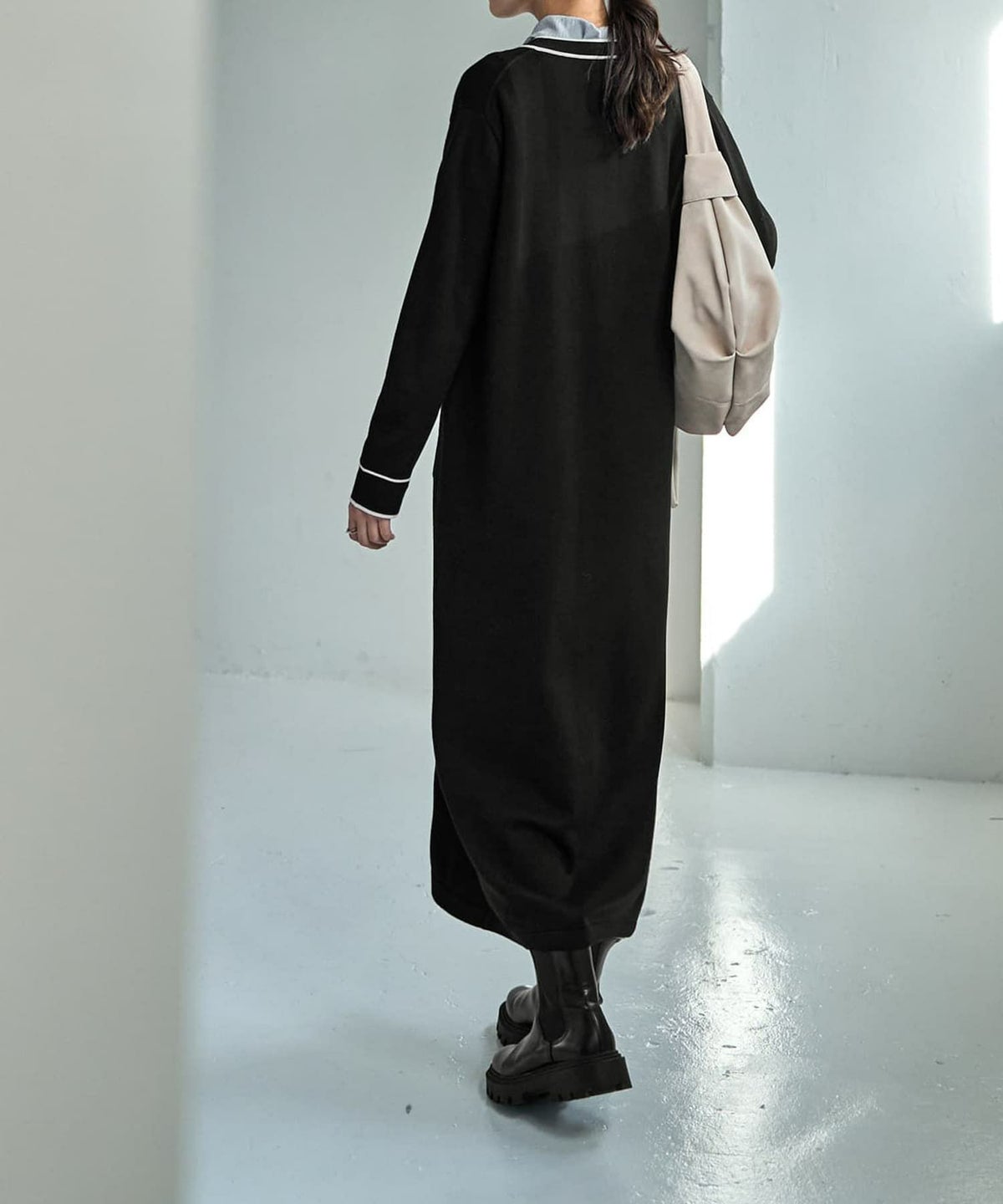 着用イメージ 168cm ブラック 02サイズ