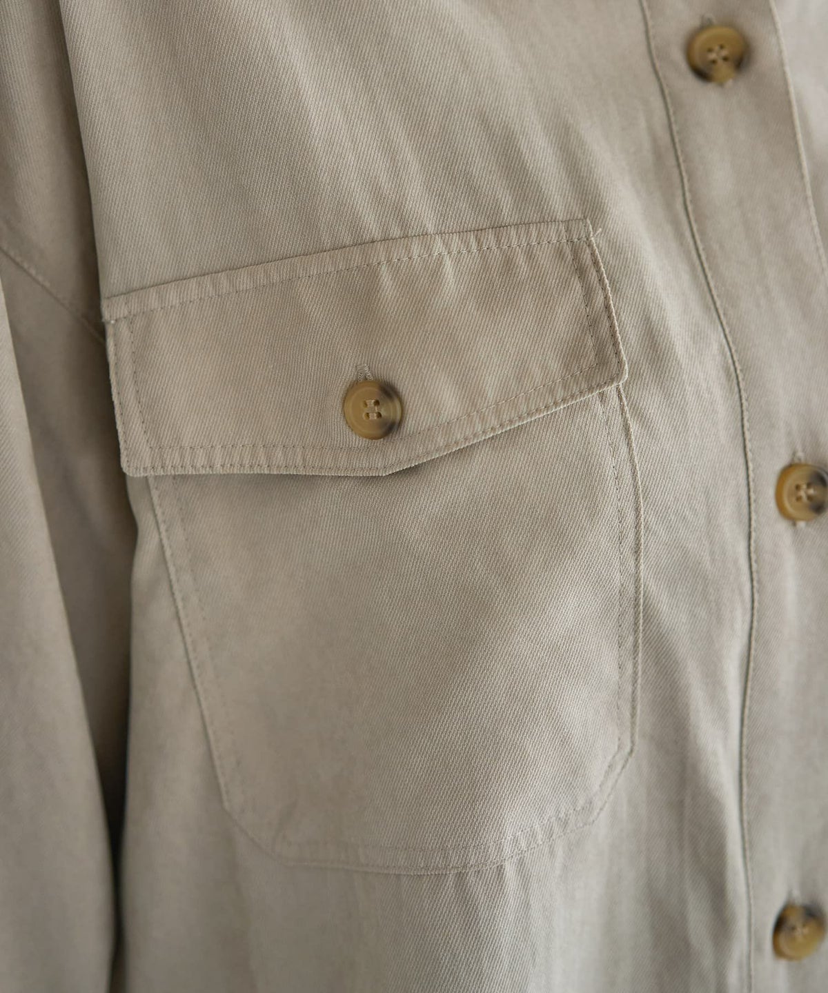 着用イメージ 166cm ライトベージュ