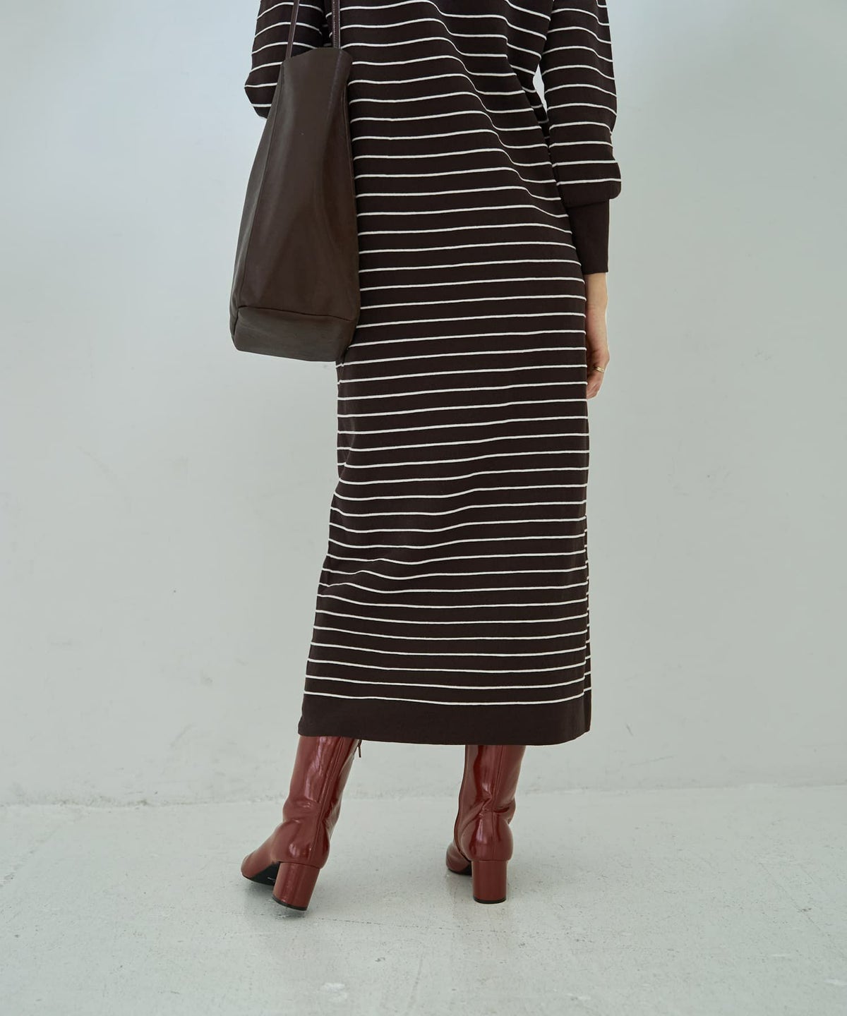 着用イメージ 167cm コーヒーミックス 02サイズ