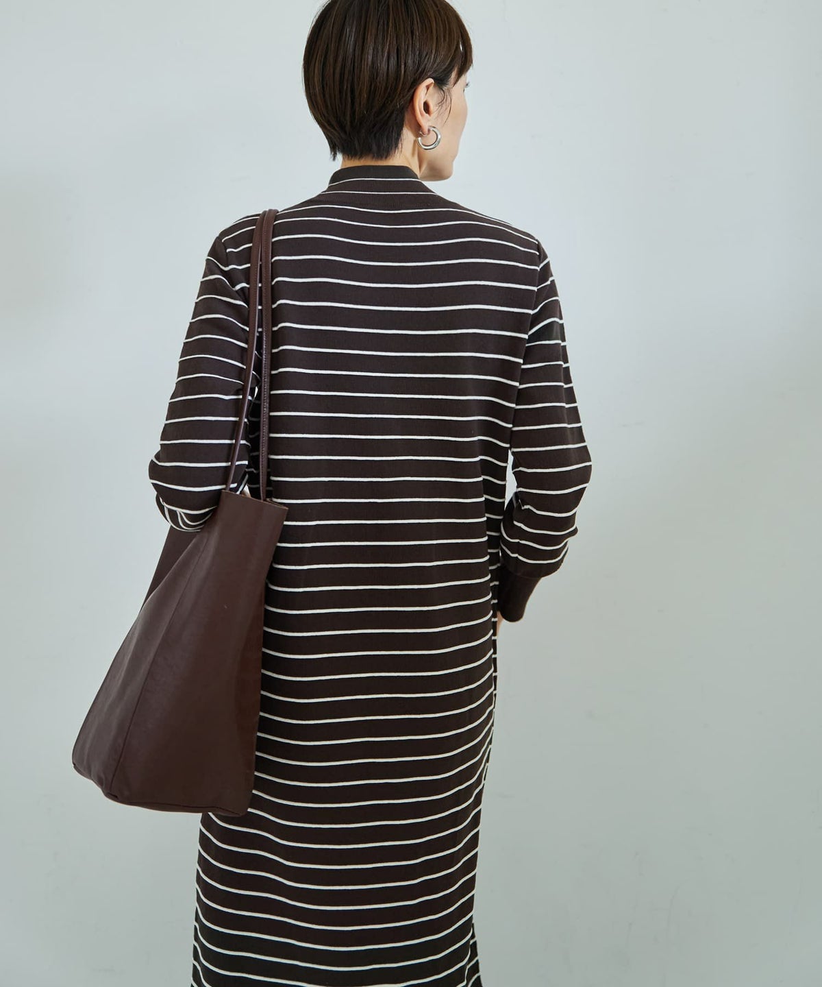 着用イメージ 167cm コーヒーミックス 02サイズ