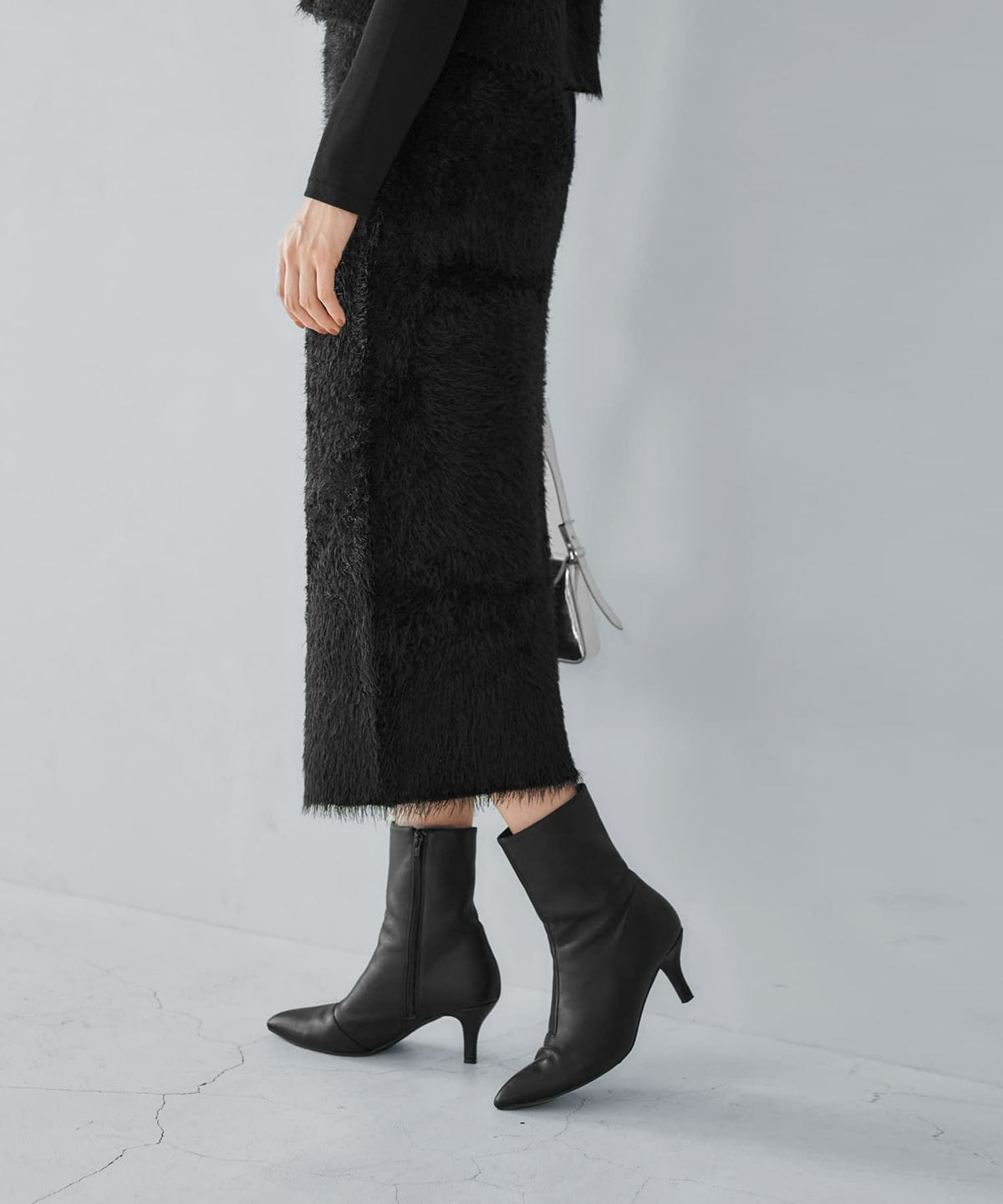 着用イメージ 168cm Sサイズ ブラック