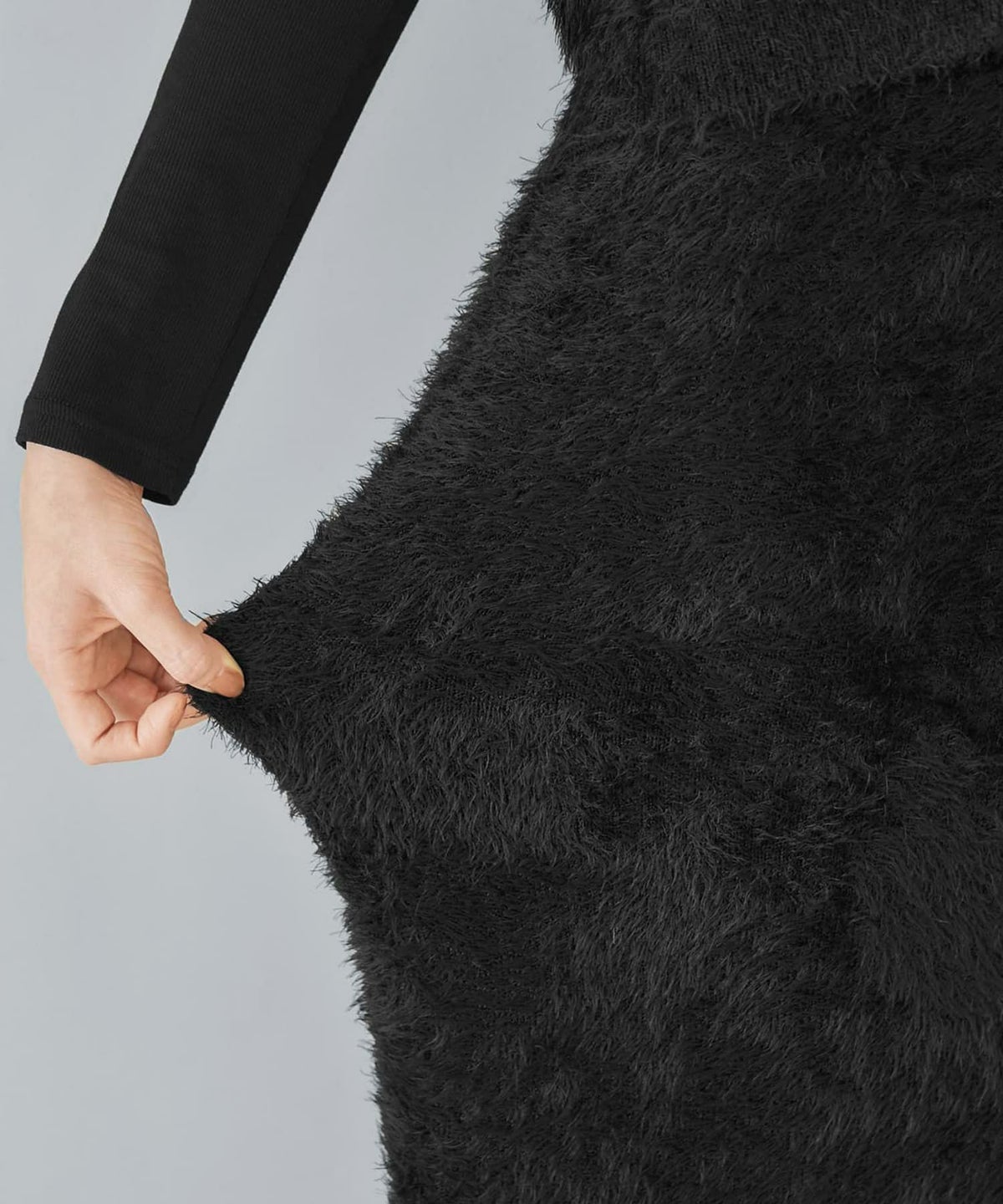 着用イメージ 168cm Sサイズ ブラック