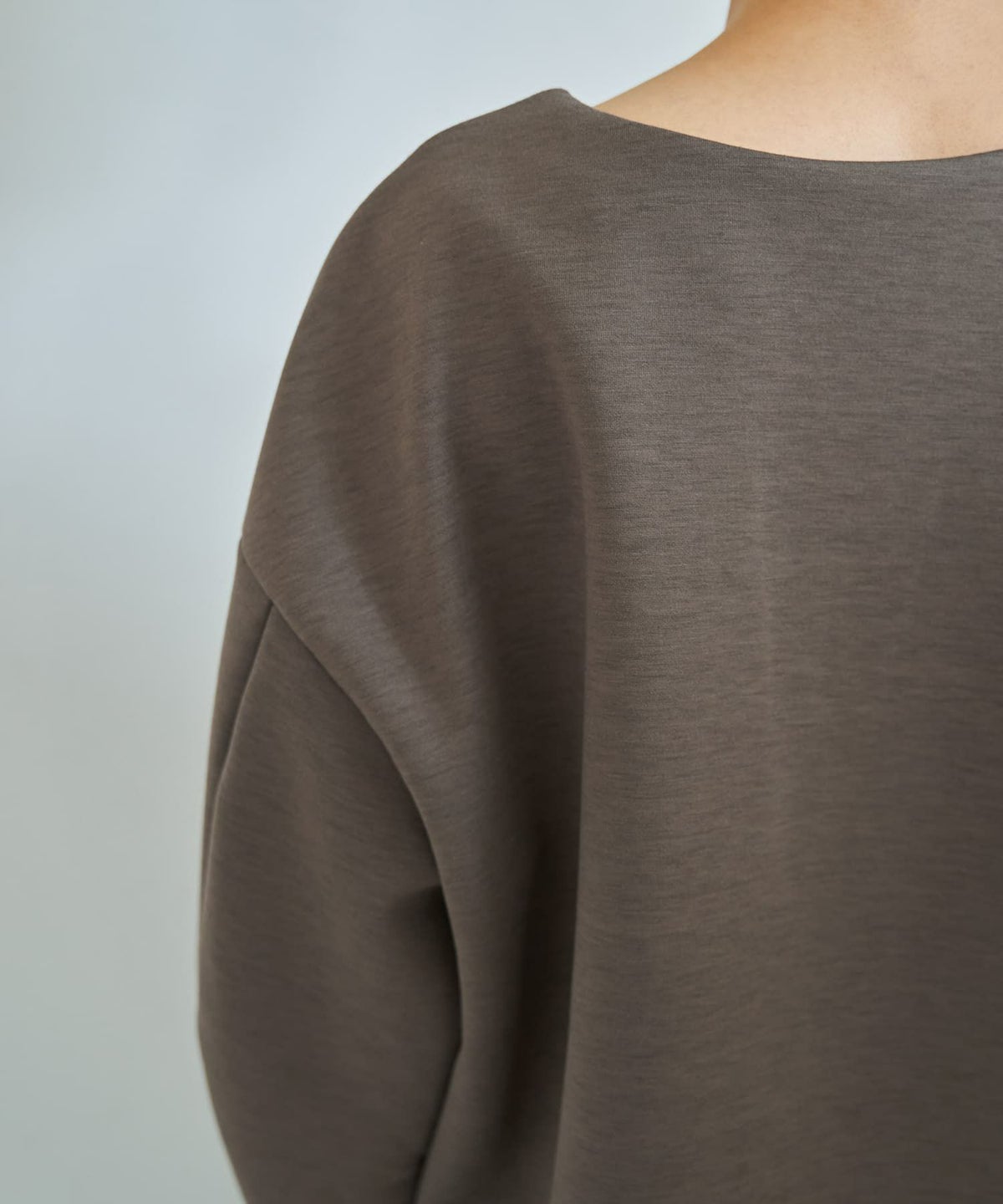 着用イメージ 167cm ココアグレー