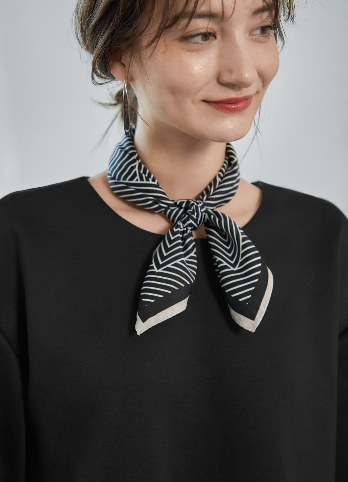 着用イメージ 165cm ブラック