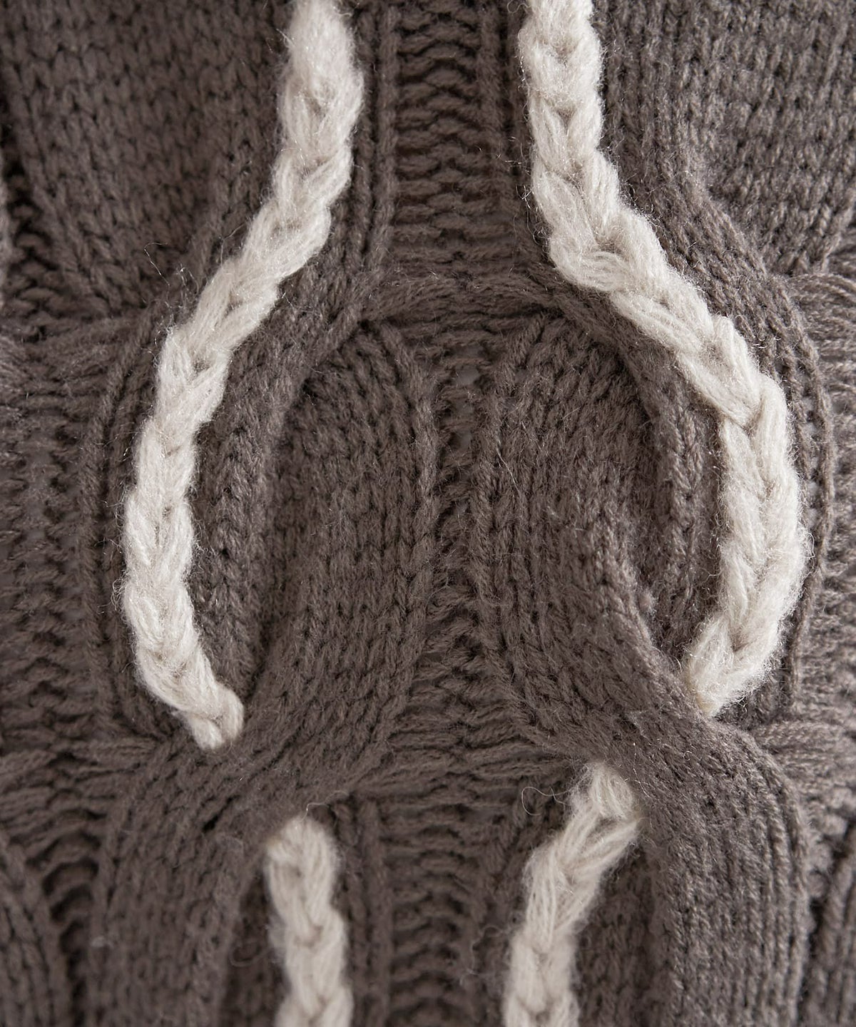 着用イメージ 166cm ココアグレー