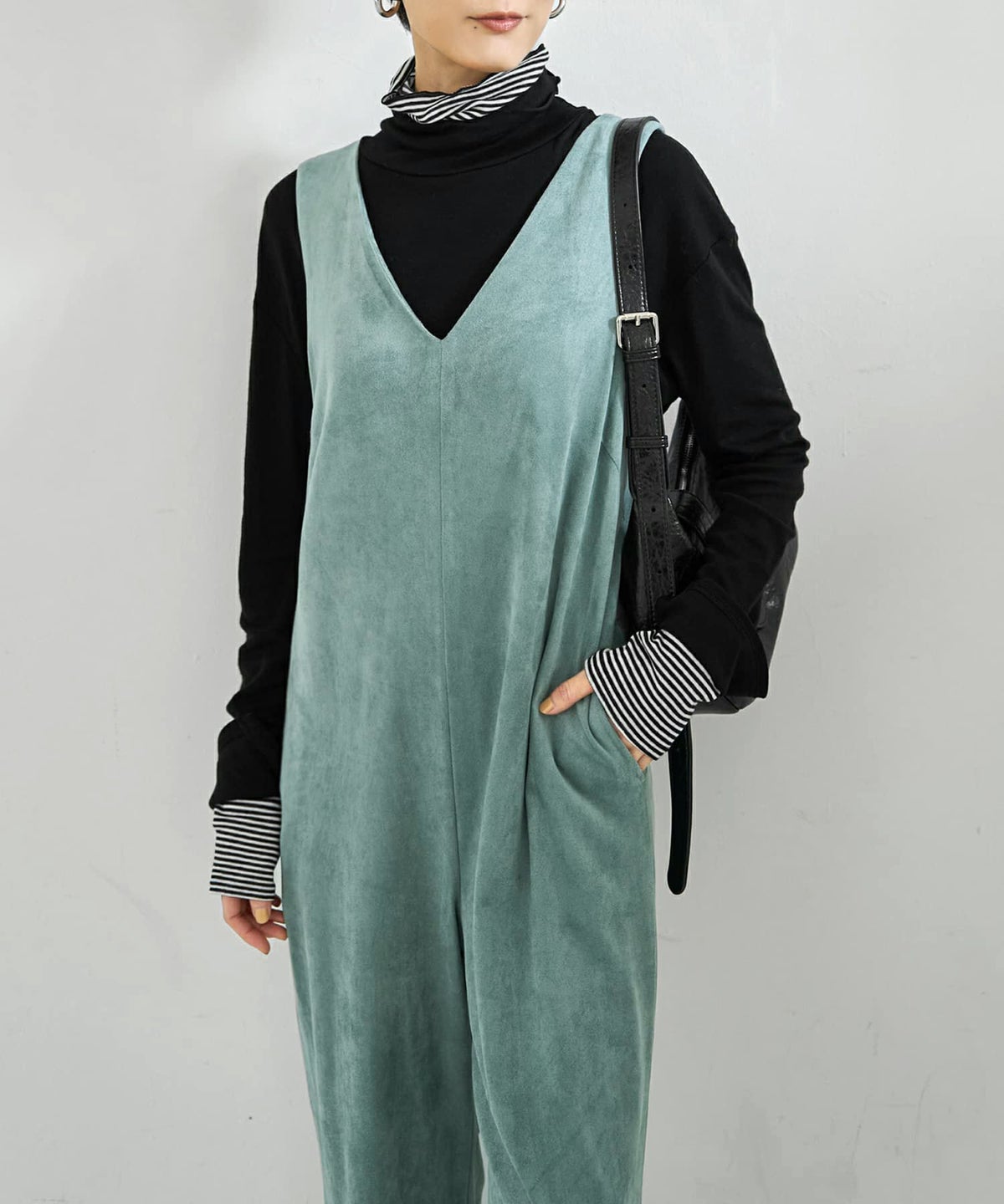 着用イメージ 167cm ミントグリーン 02サイズ