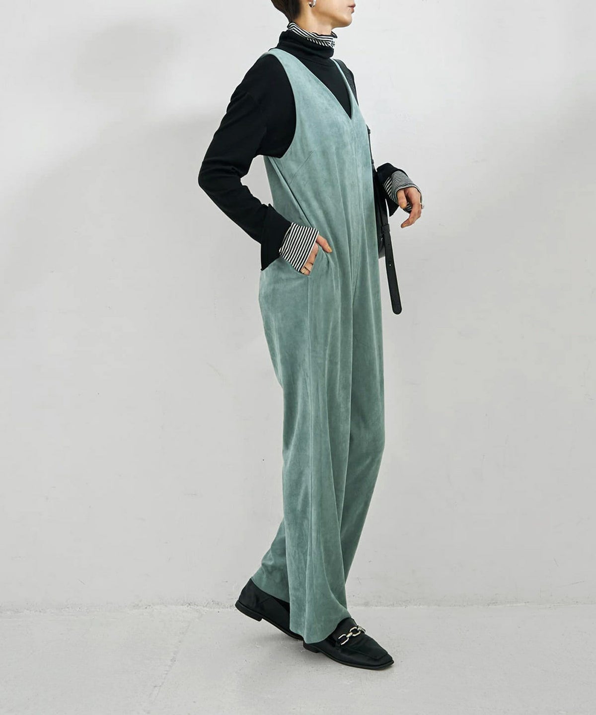 着用イメージ 167cm ミントグリーン 02サイズ