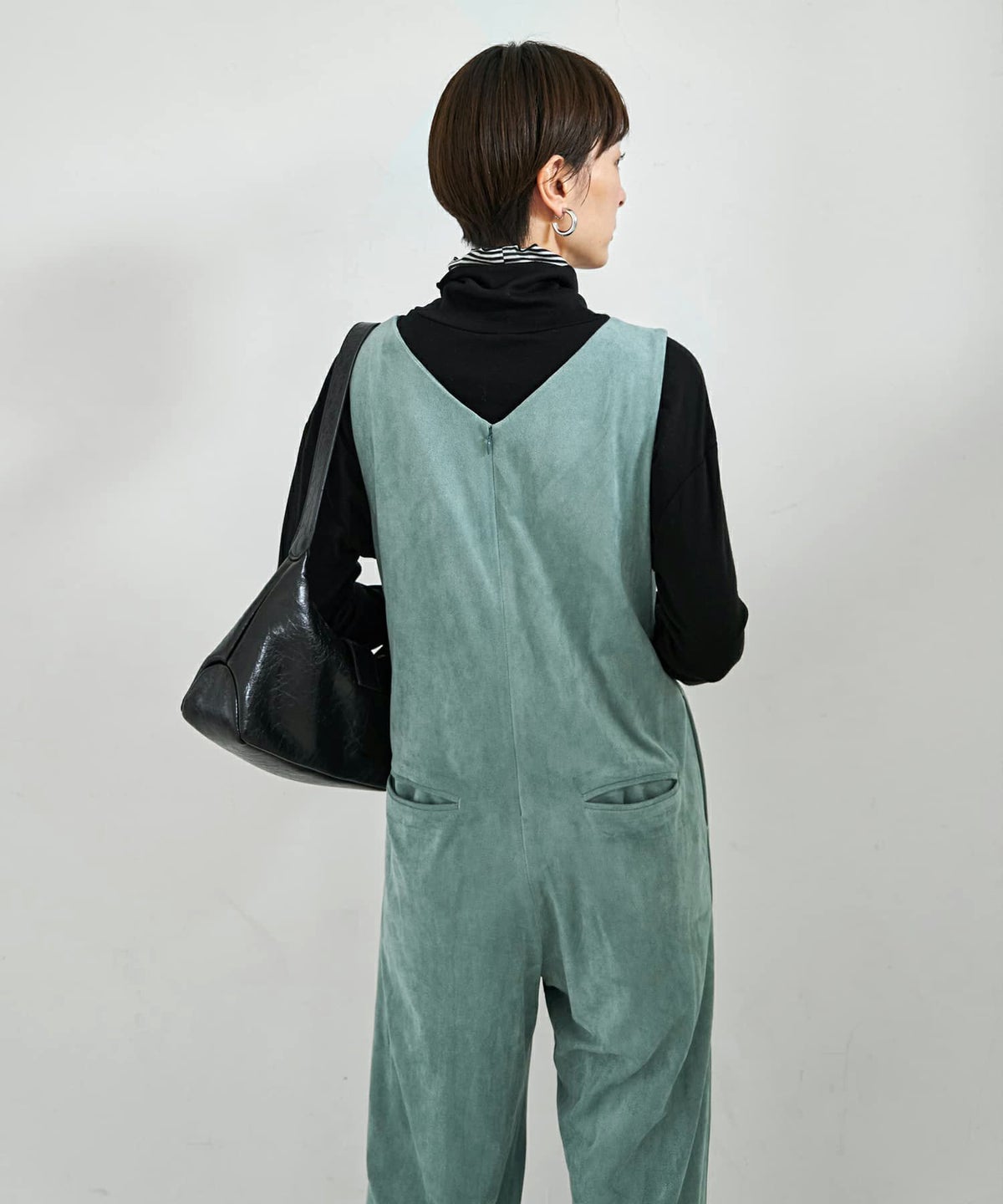 着用イメージ 167cm ミントグリーン 02サイズ