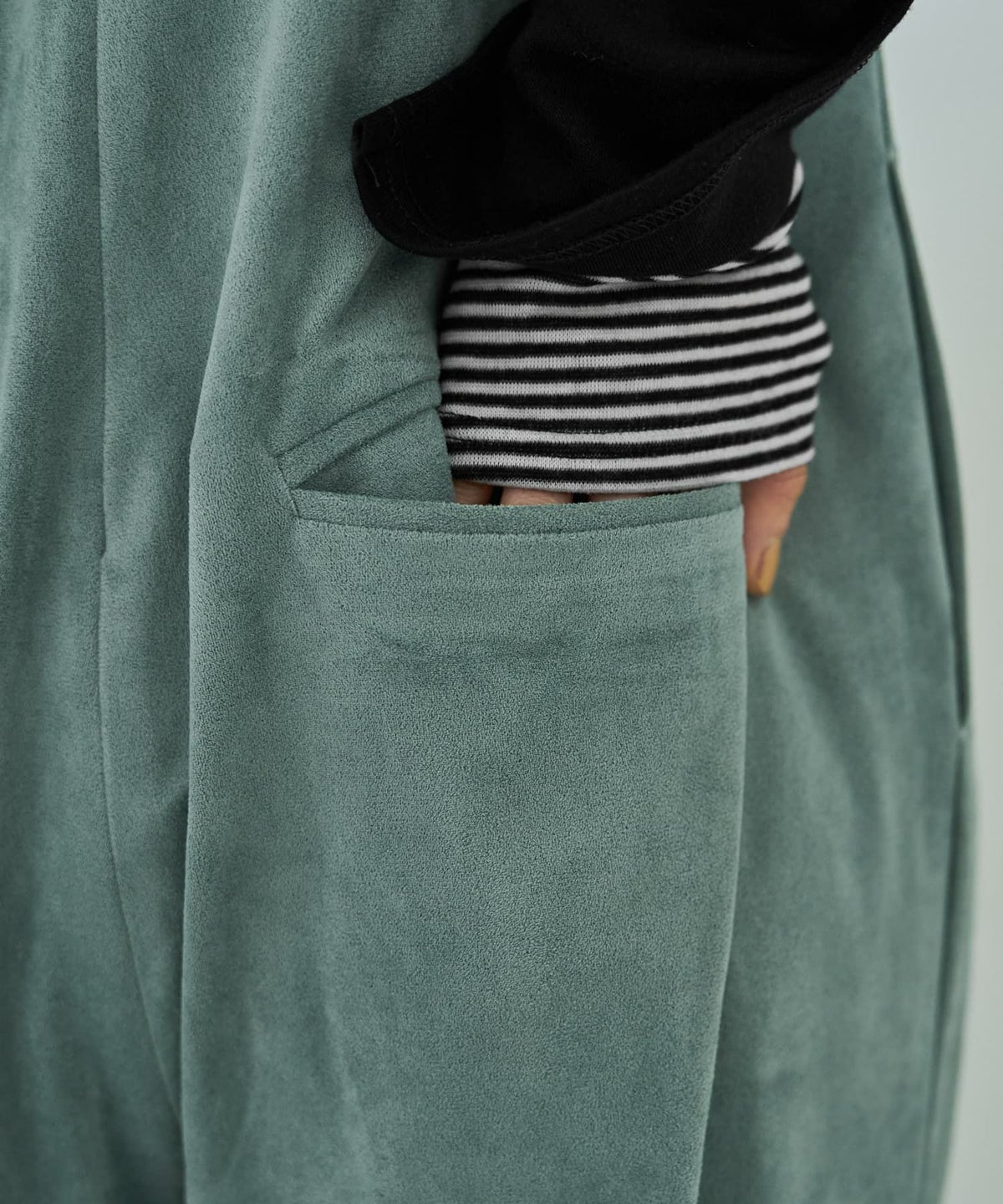 着用イメージ 167cm ミントグリーン 02サイズ