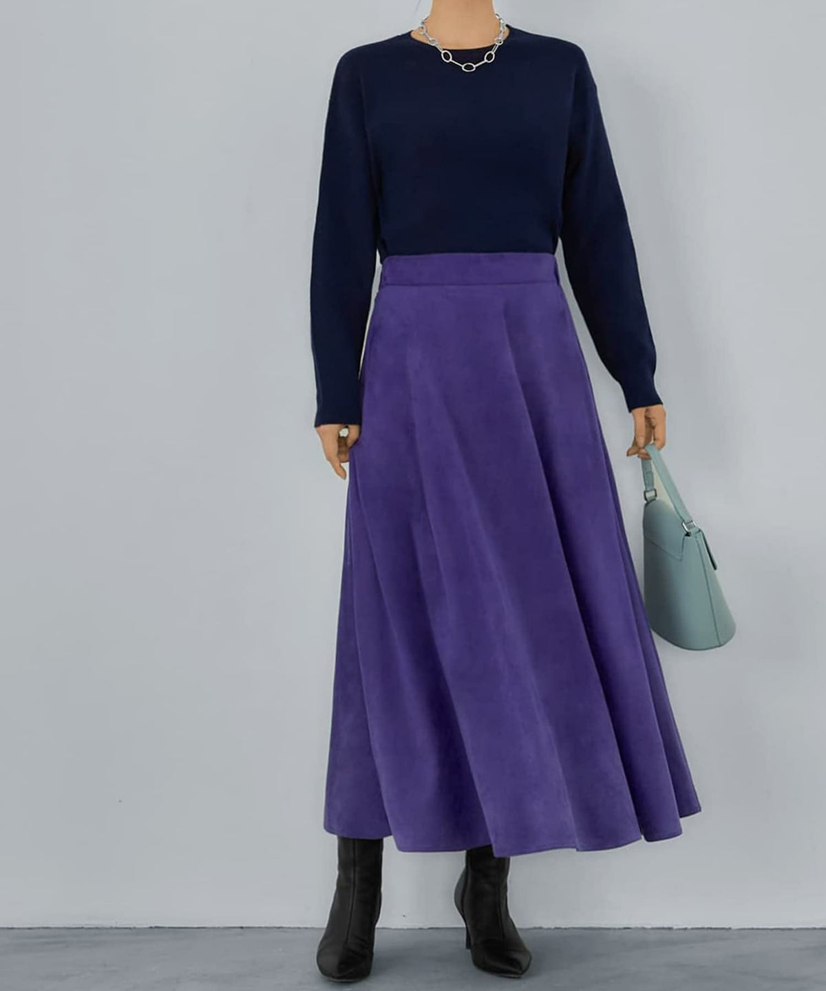 着用イメージ 165cm パープル 02サイズ