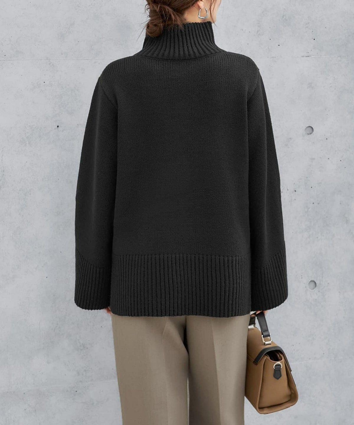 着用イメージ 165cm ブラック