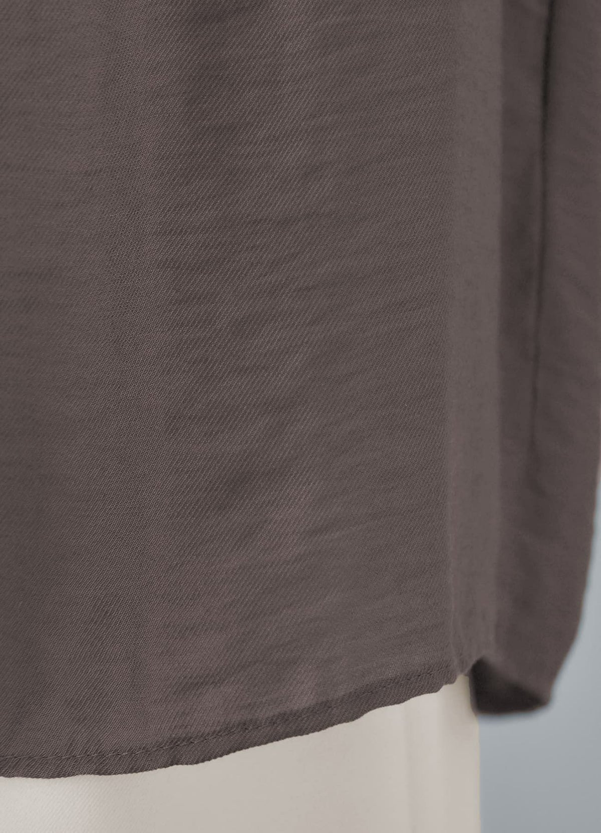 着用イメージ 165cm ブラウン