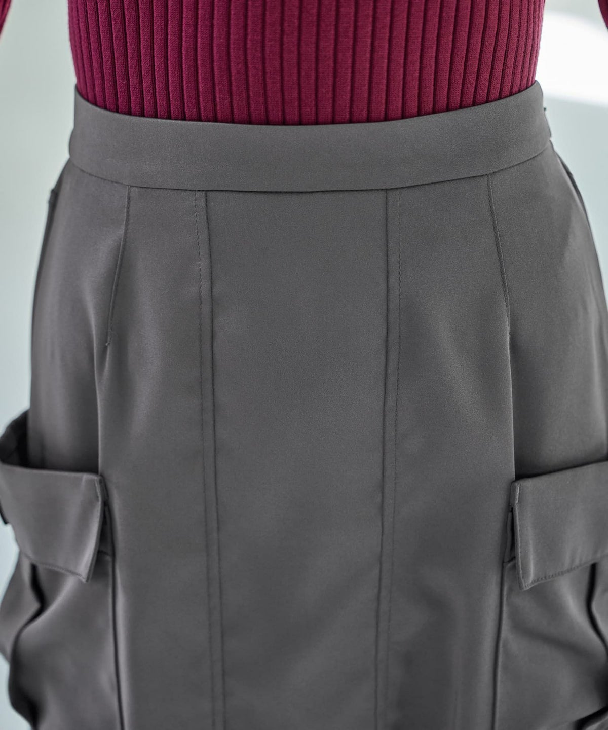 着用イメージ 168cm 着用サイズ 02 グレー