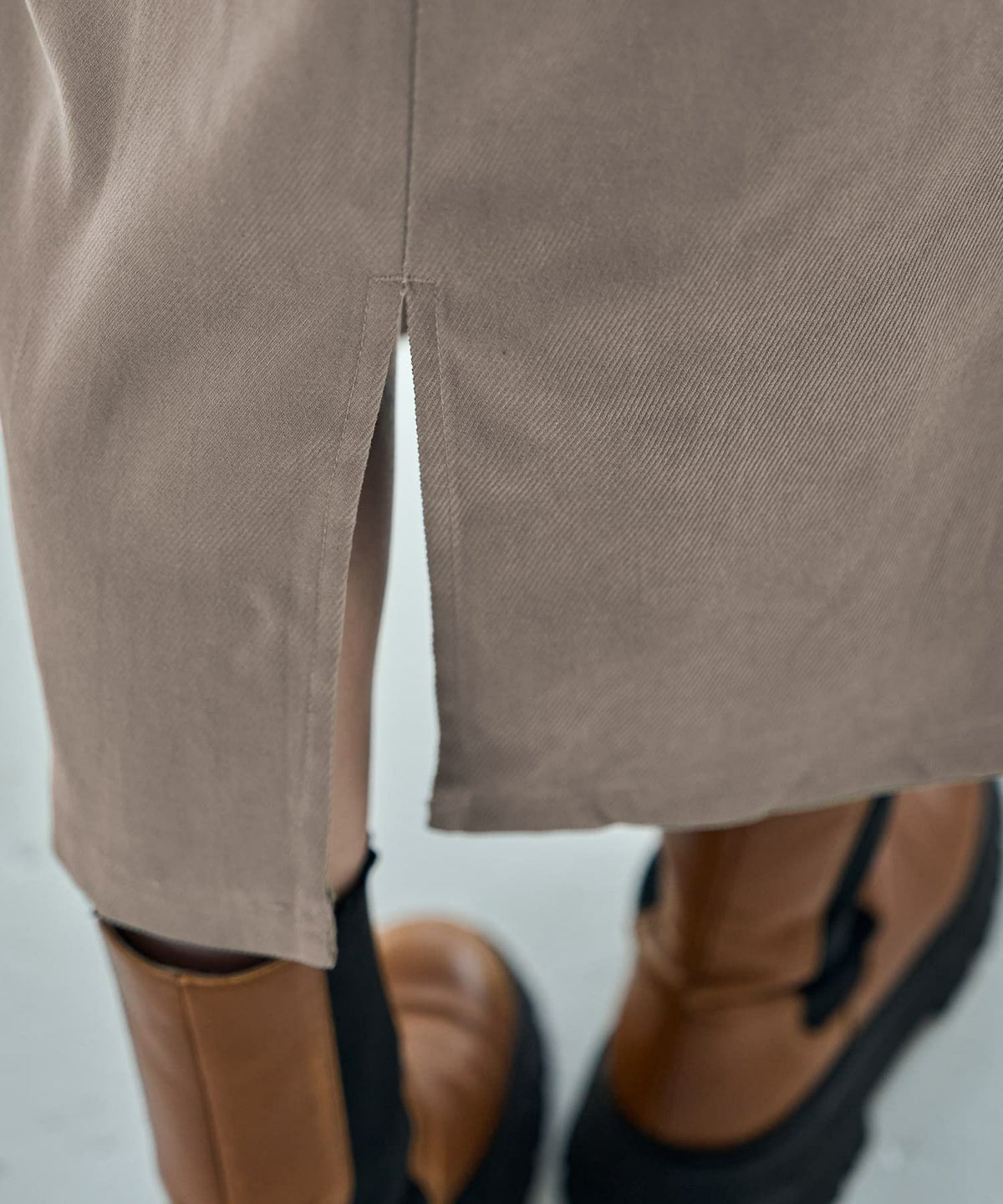 着用イメージ 168cm 着用サイズ 02 グレージュ