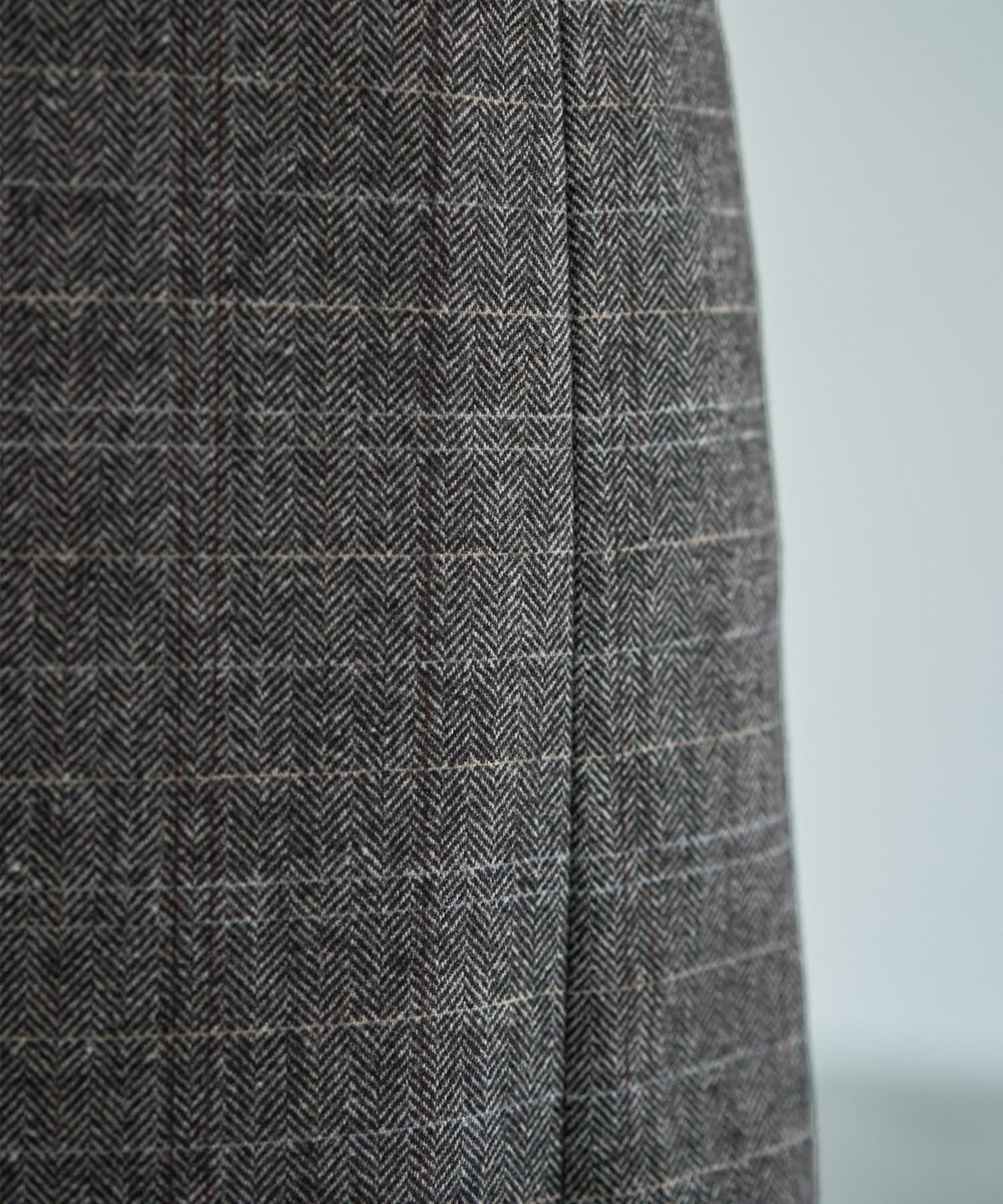 着用イメージ 166cm チャコールミックス