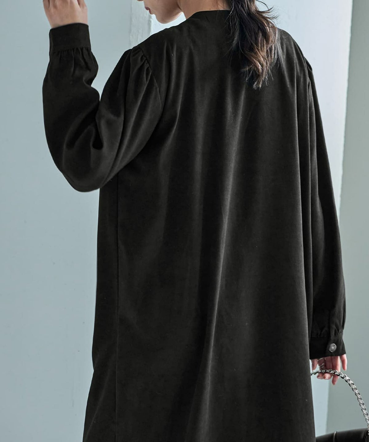 着用イメージ 168cm ブラック