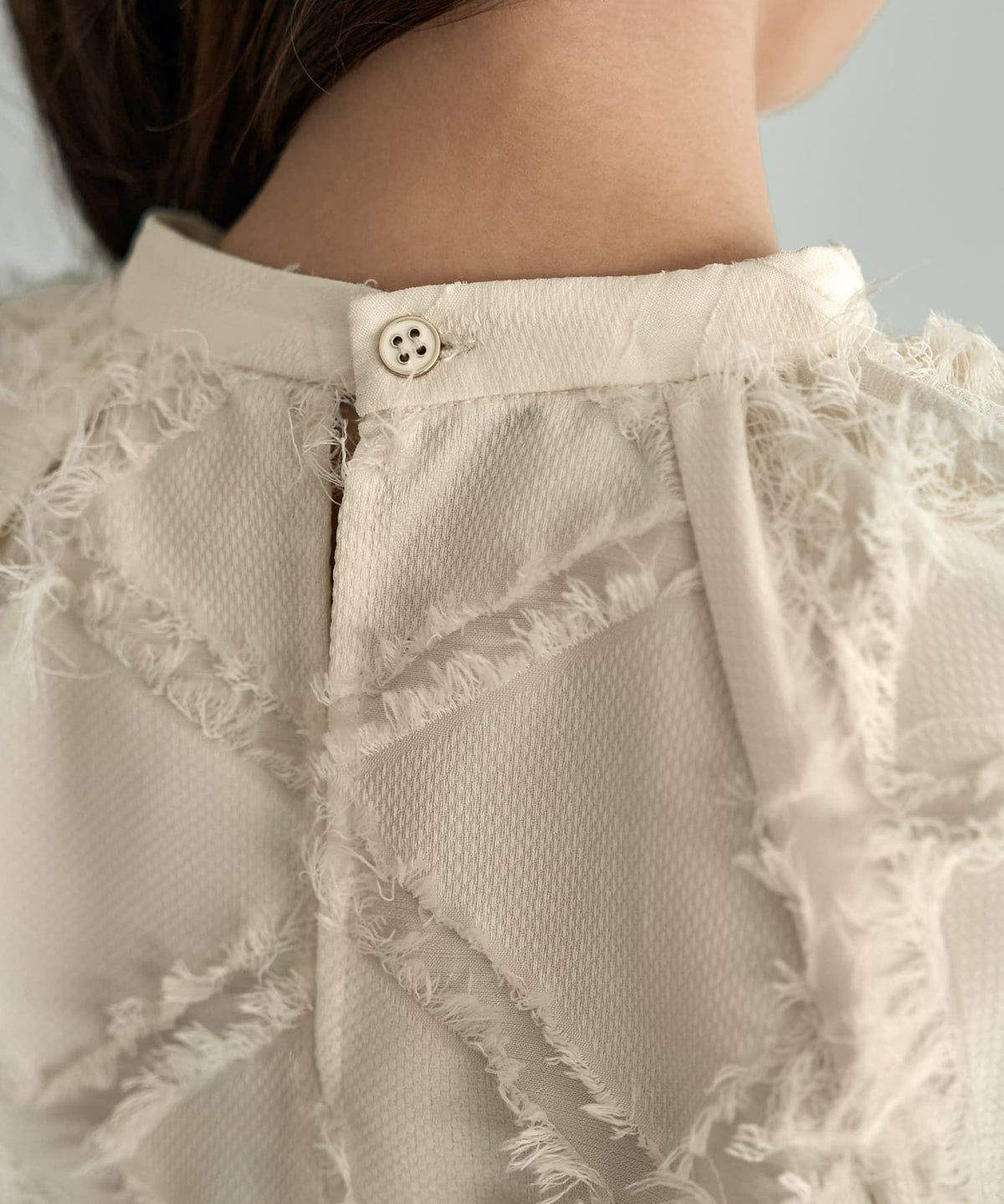 着用イメージ 168cm エクリュ