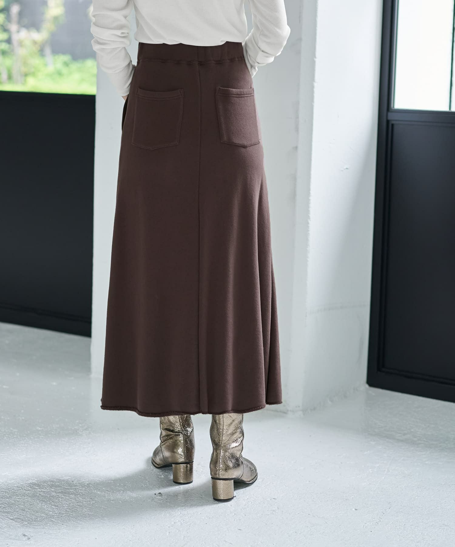 Made in JAPAN】スウェットマキシ丈スカート／90cm | おしゃれな大人