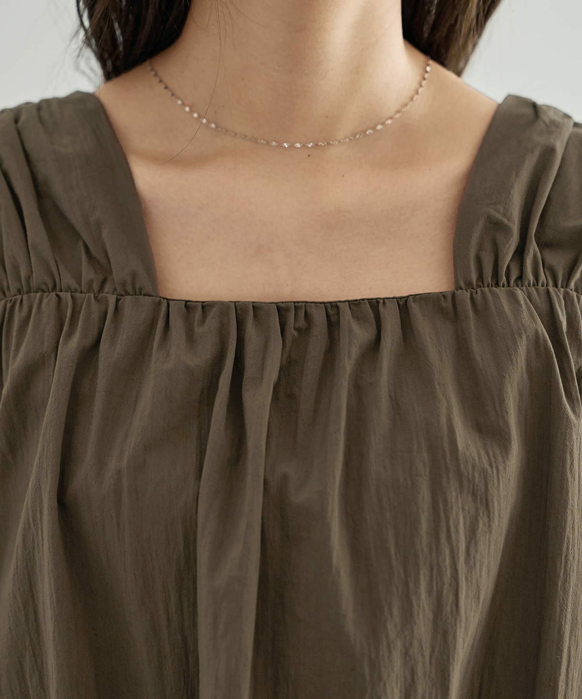 着用イメージ 168cm ブラウン