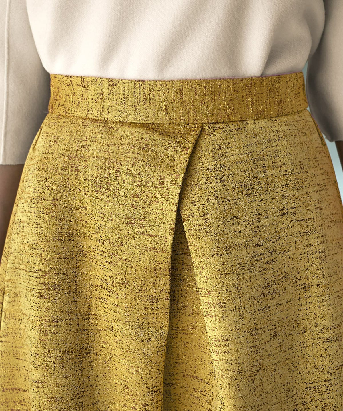 着用イメージ 165cm 着用サイズ S イエロー