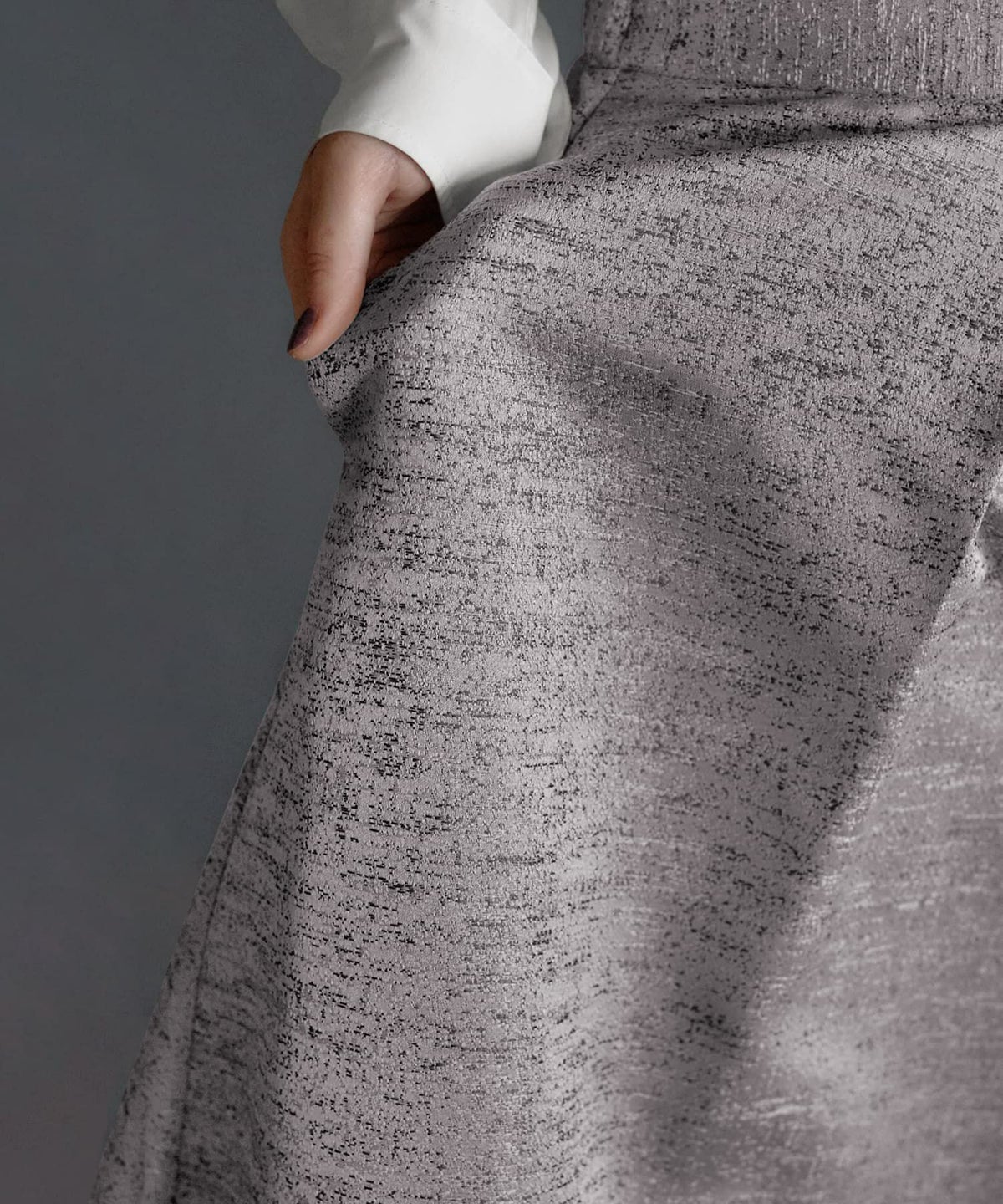 着用イメージ 165cm 着用サイズ S グレー