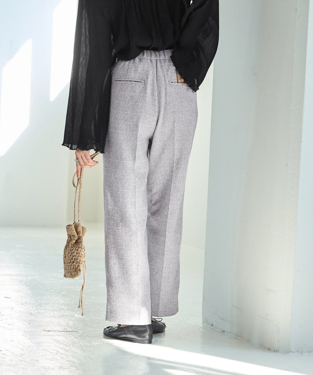 着用イメージ 165cm Sサイズ グレーミックス