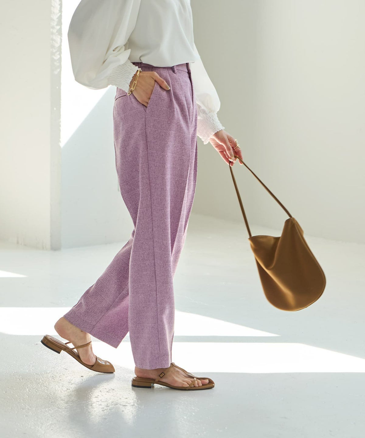 着用イメージ 165cm Sサイズ ピンクミックス