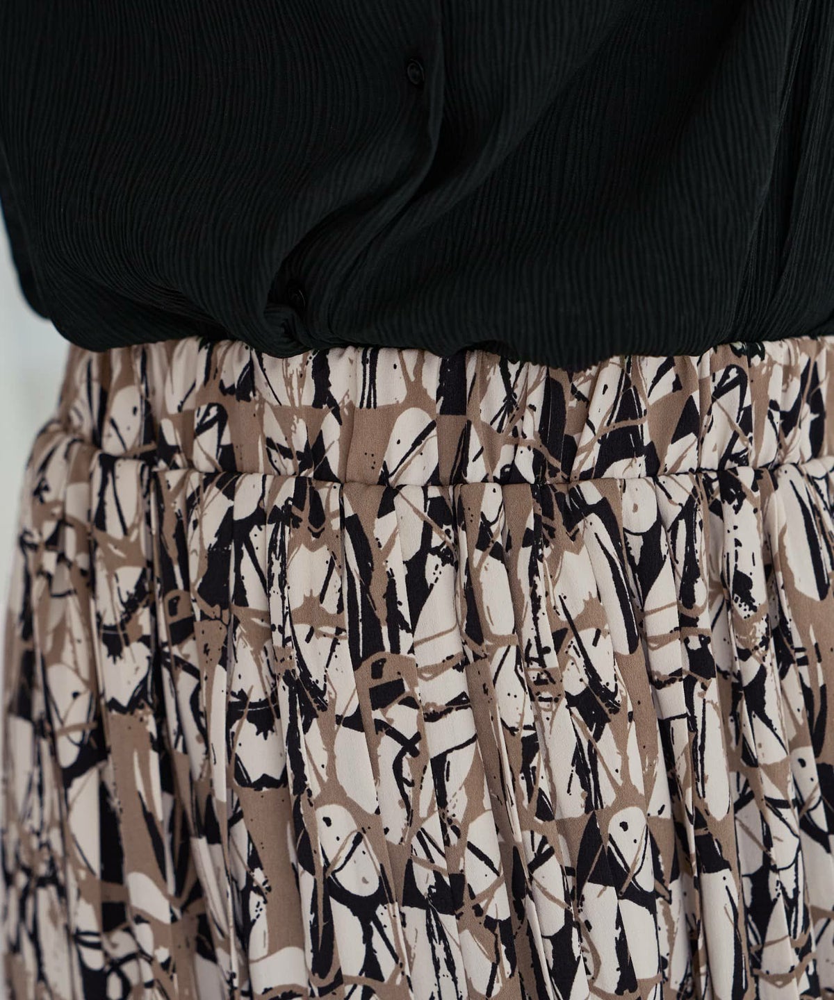 着用イメージ 165cm 02サイズ ベージュミックス