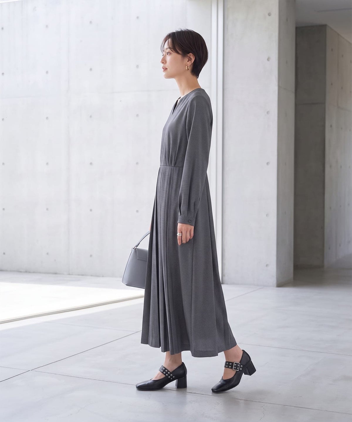 着用イメージ 163cm ブルーミックス 01