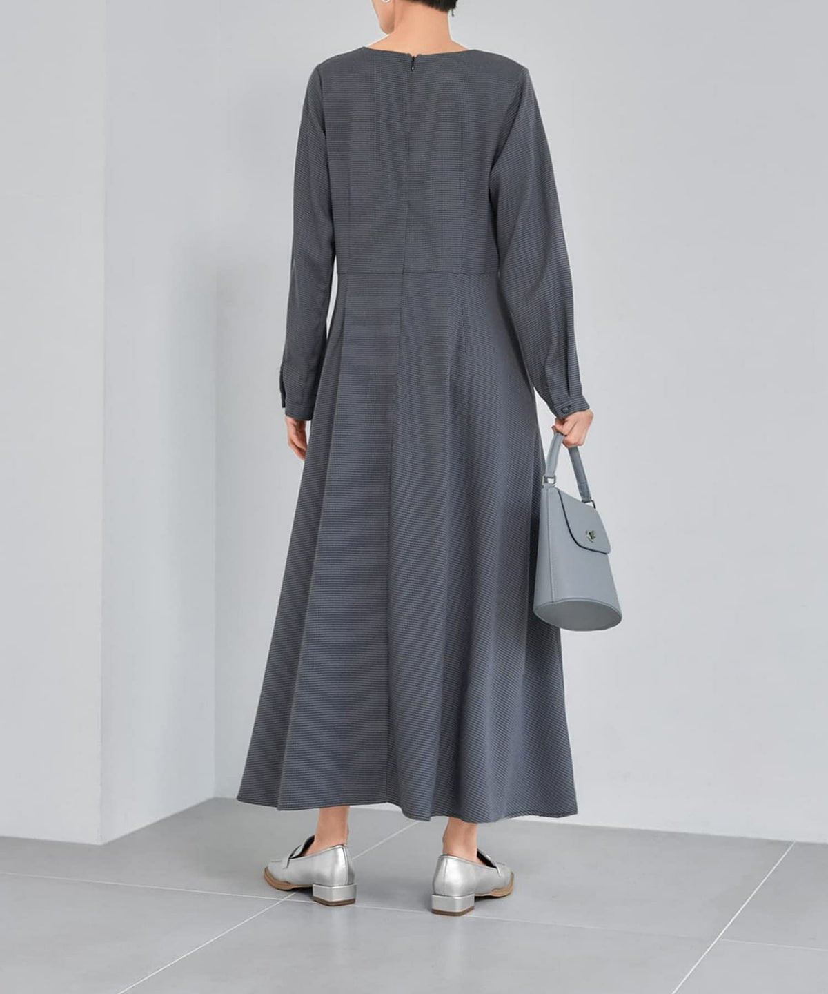 着用イメージ 165cm ブルーミックス 02サイズ