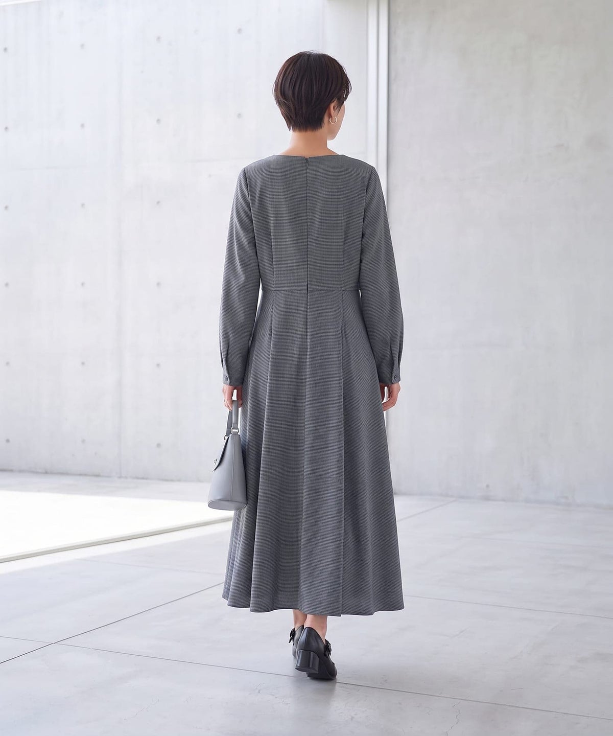 着用イメージ 163cm ブルーミックス 01