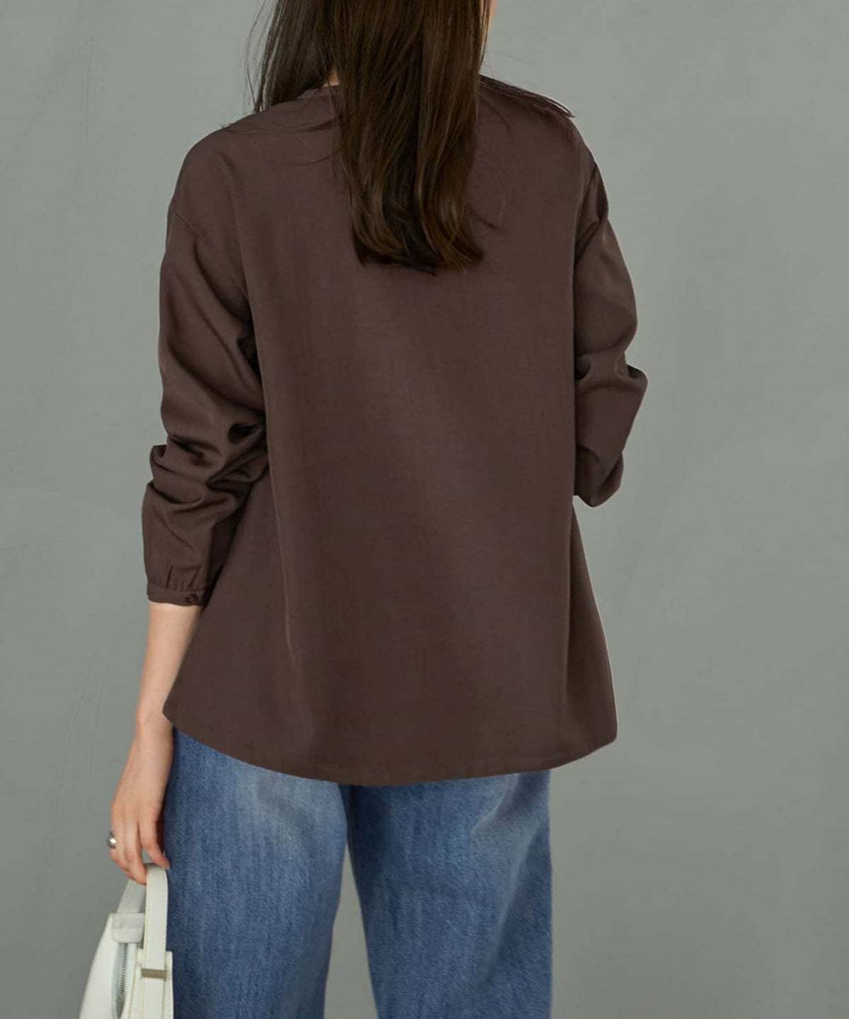 着用イメージ 165cm ブラウン