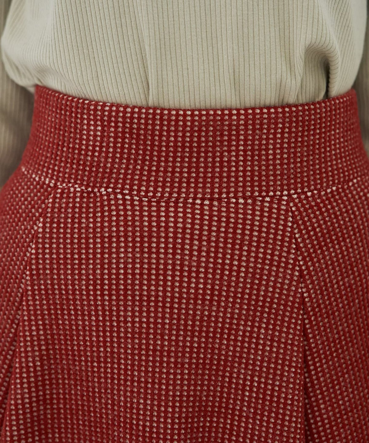 着用イメージ 167cm レッド Sサイズ